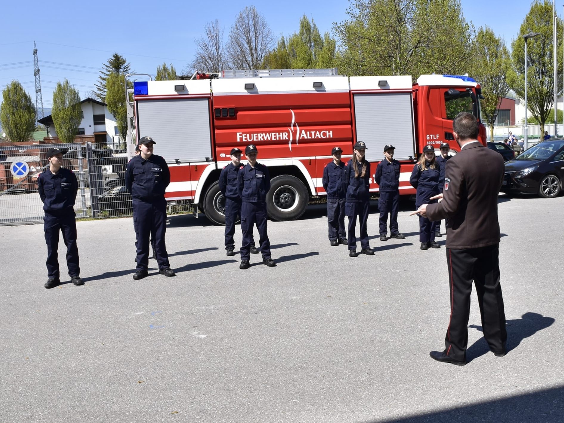 Die jungen Feuerwehrkameraden stellten sich dem jährlichen Wissenstest Die jungen Feuerwehrkameraden stellten sich dem jährlichen Wissenstest