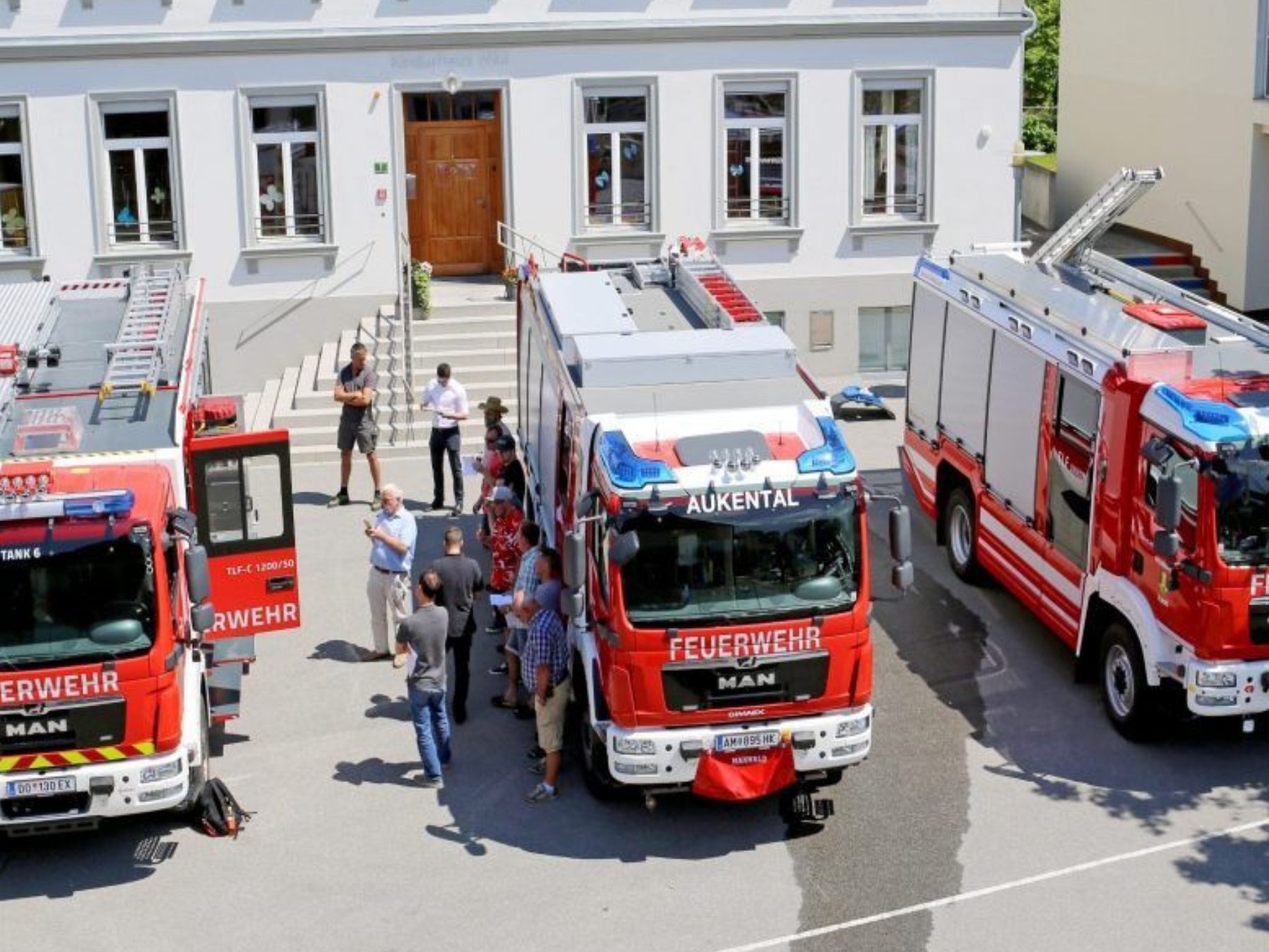Die Fahrzeugflotte der Feuerwehr Weiler wird durch ein neues Versorgungsfahrzeug ergänzt