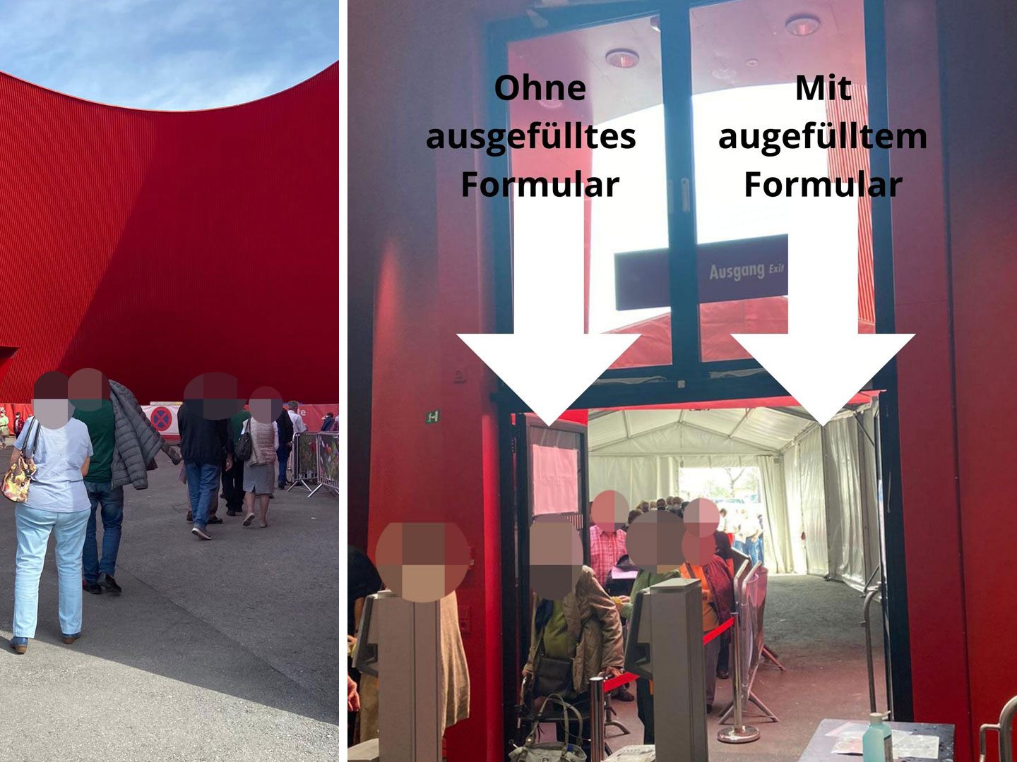 Beim Impfzentrum in Dornbirn kam es am Donnerstag zu langen Wartezeiten. Beim Impfzentrum in Dornbirn kam es am Donnerstag zu langen Wartezeiten.