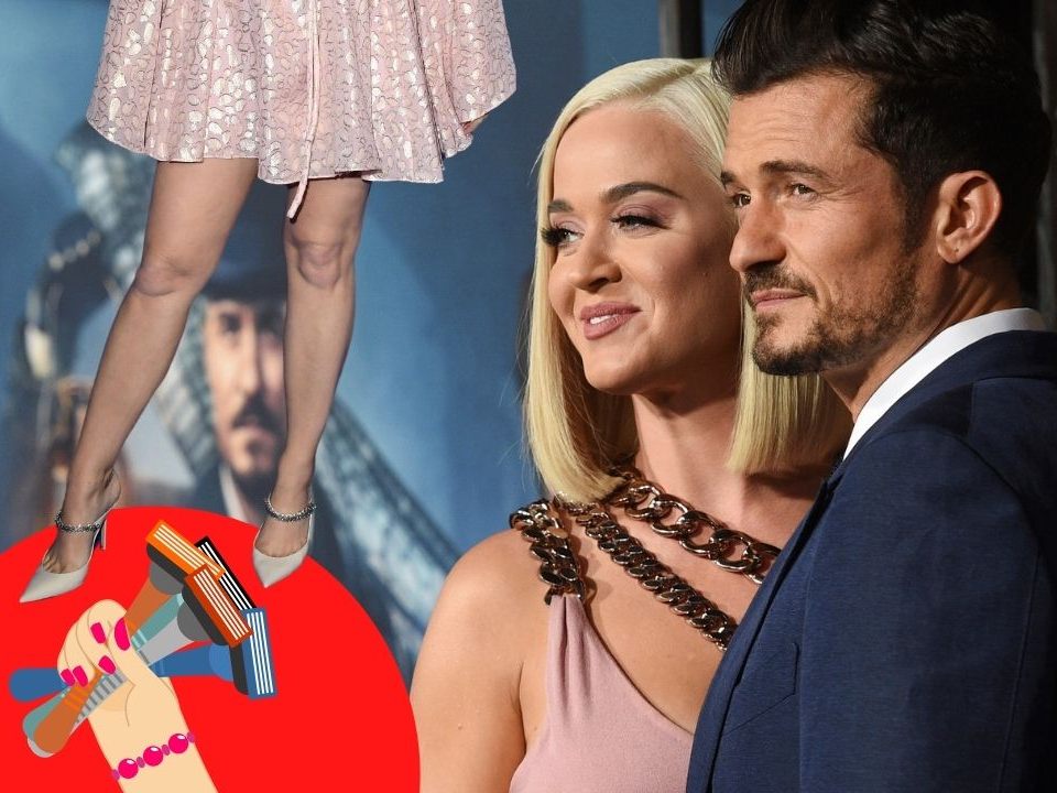 Katy Perry mit Orlando Bloom.