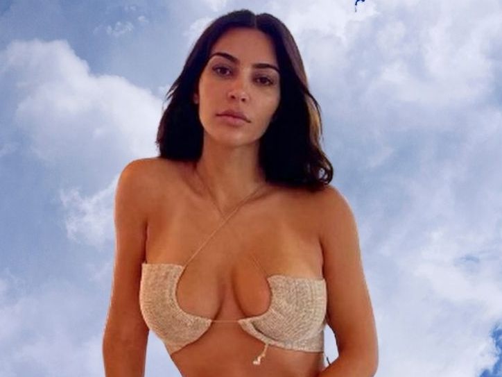 Kim Kardashian.