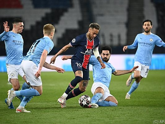 ManCity verteidigt gegen Neymar und Co. ein 2:1 aus dem Hinspiel