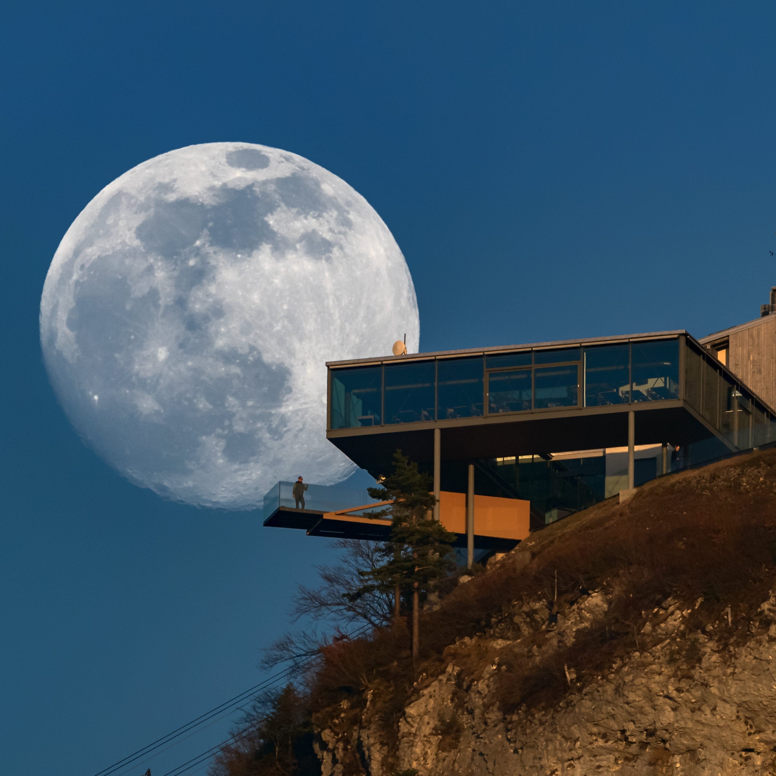 "Supermond": Vollmond am Mittwoch wirkt besonders groß.