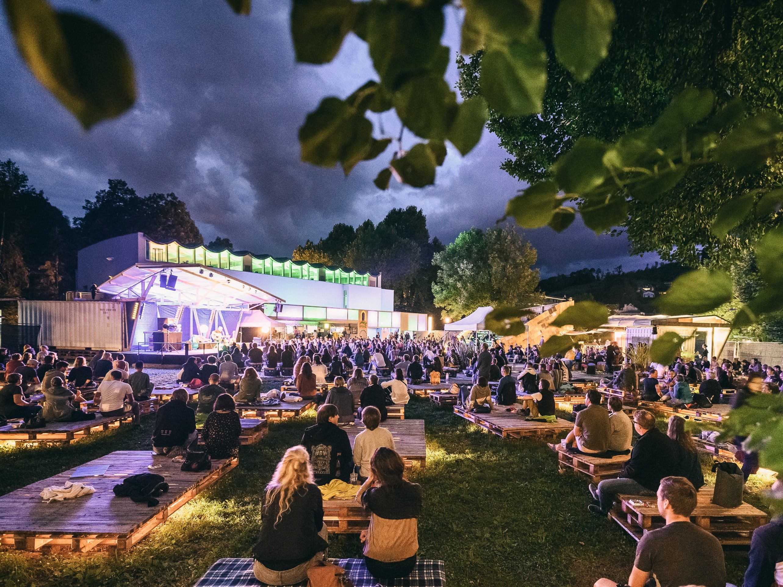 So ähnlich soll das poolbar Festival auch heuer aussehen. So ähnlich soll das poolbar Festival auch heuer aussehen.