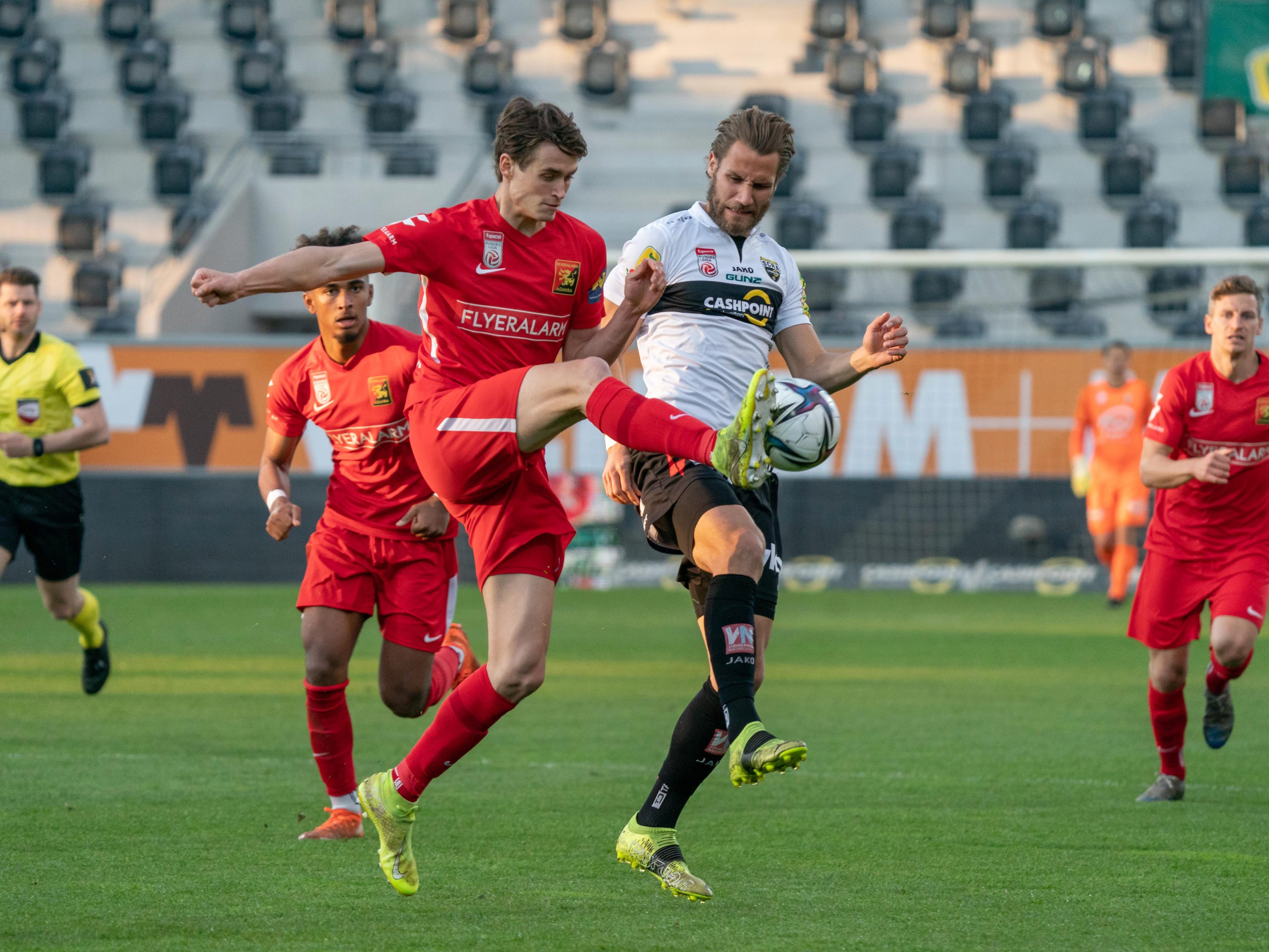 Jetzt LIVE FC Admira gegen SCR Altach im Ticker - Fussball