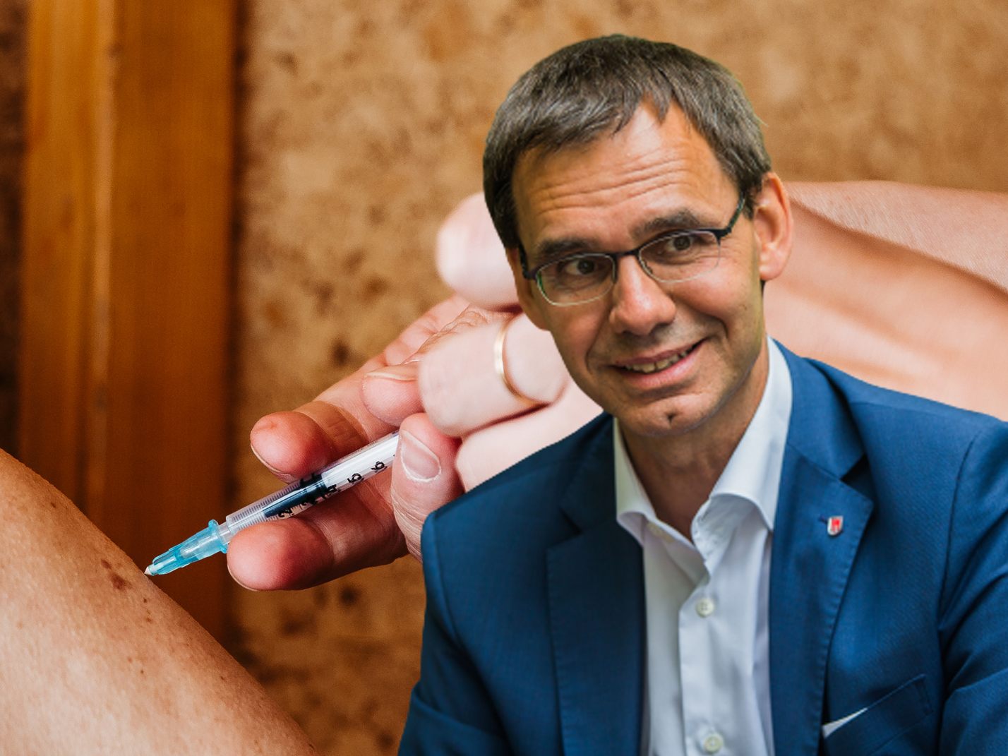 Wallner hoffte, dass in Vorarlberg bis Mitte Juni 200.000 Personen gegen das Virus immunisiert sein werden. Wallner hoffte, dass in Vorarlberg bis Mitte Juni 200.000 Personen gegen das Virus immunisiert sein werden.