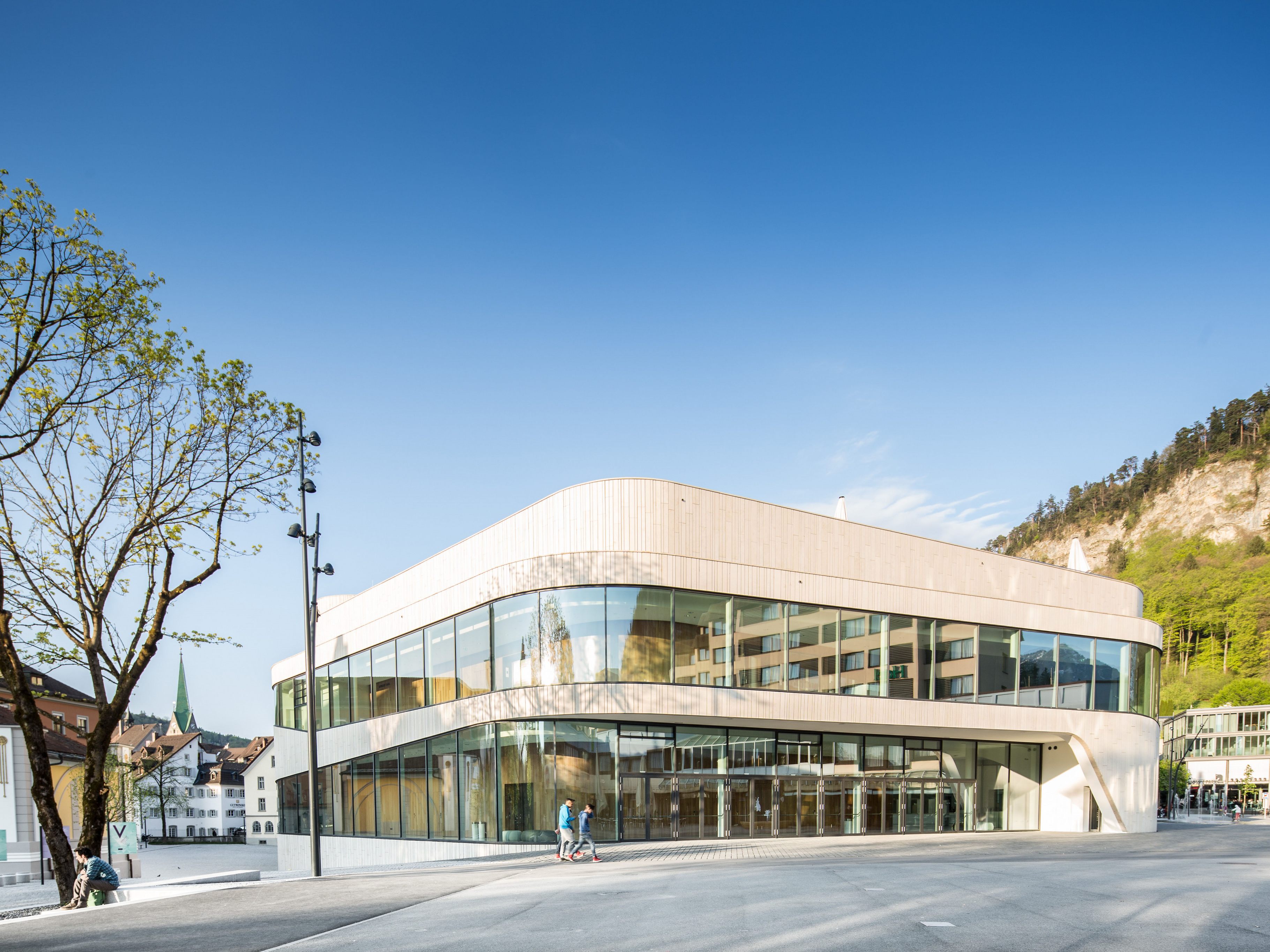 Die Stadt Feldkirch passt die Öffnungszeiten der Teststation im Montforthaus an den verminderten Bedarf an.