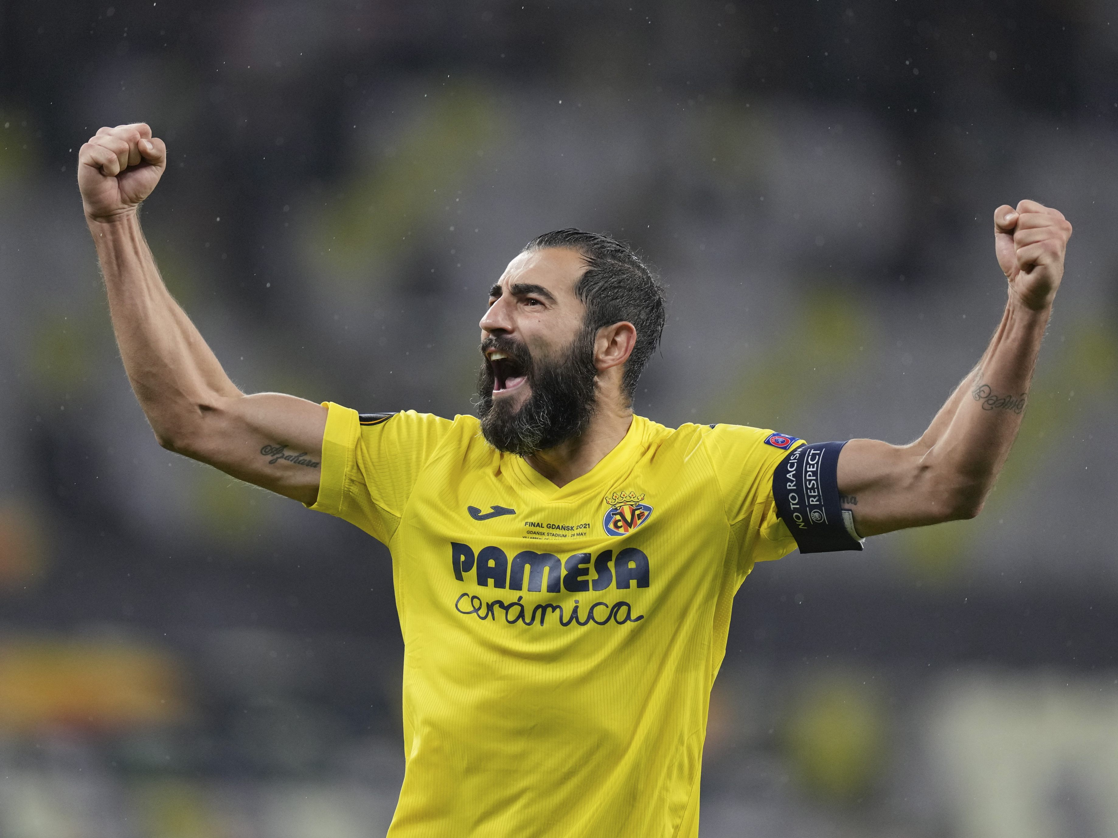 Kapitän Albiol führte Villarreal zum Sieg in der Europa League.