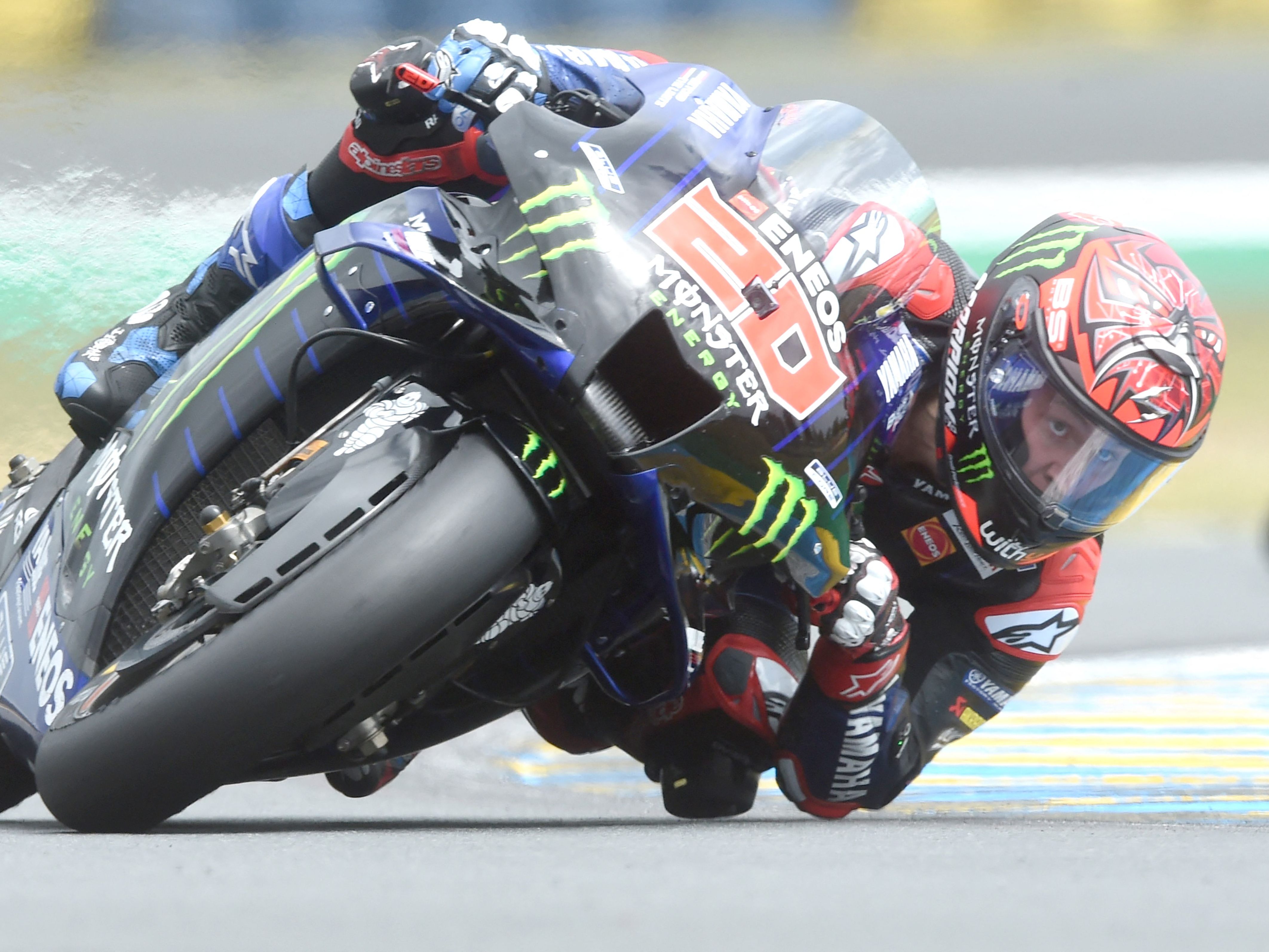 Fabio Quartararo hat bei seinem Heim-GP nur ein Ziel: den Sieg. Fabio Quartararo hat bei seinem Heim-GP nur ein Ziel: den Sieg.