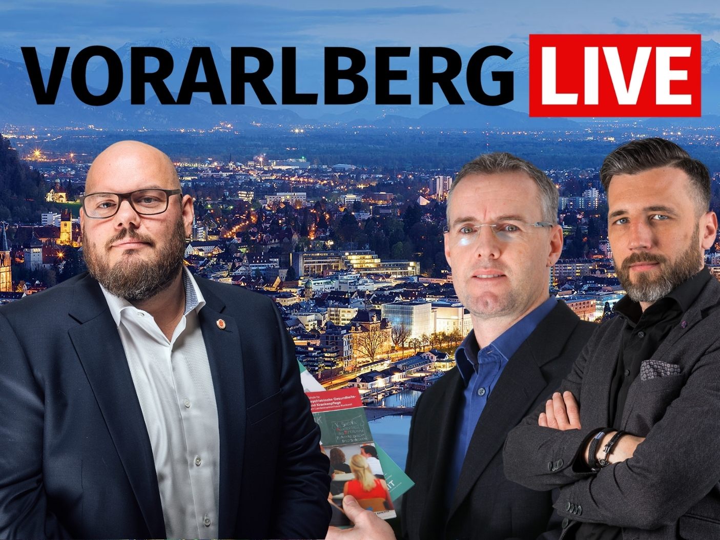 Mike Pansi (l.) und Mario Wölbitsch zu Gast bei "Vorarlberg LIVE" Mike Pansi (l.) und Mario Wölbitsch zu Gast bei "Vorarlberg LIVE"