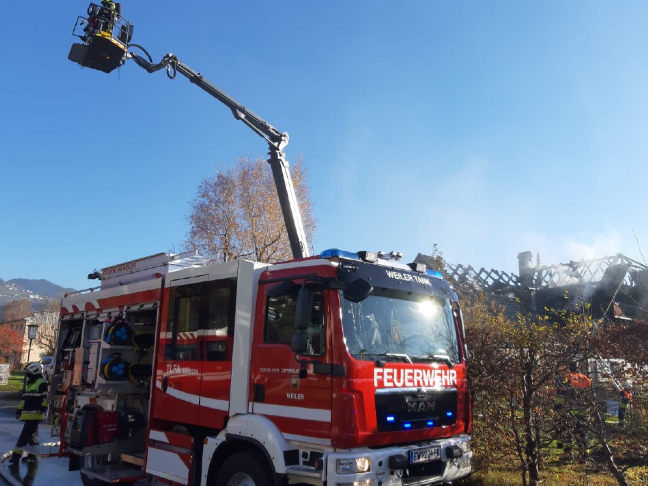 Die Feuerwehr von Weiler wurde im vergangenen Jahr zu 25 Einsätzen alarmiert Die Feuerwehr von Weiler wurde im vergangenen Jahr zu 25 Einsätzen alarmiert