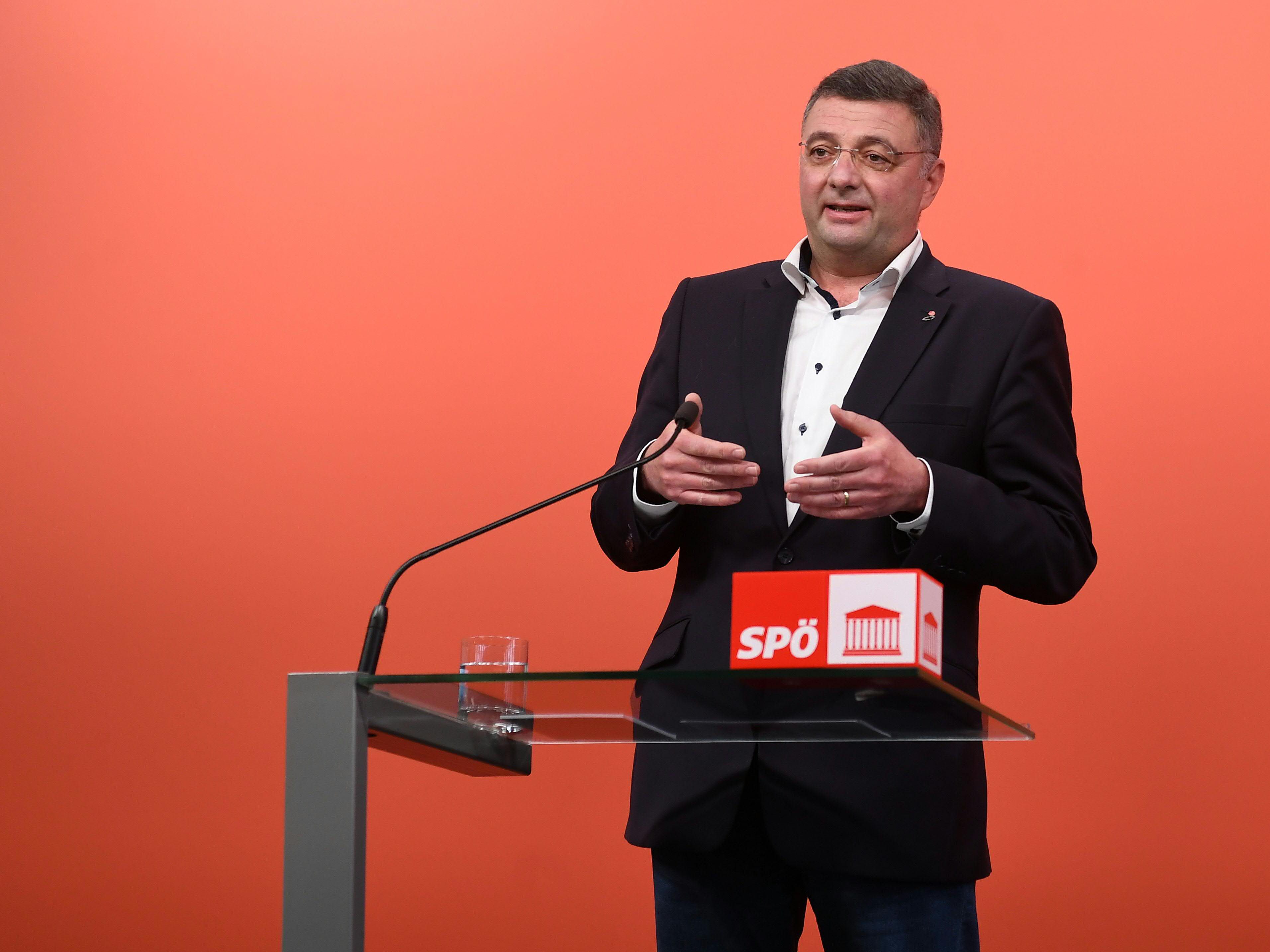 SPÖ-Vizeklubchef Jörg Leichtfried.