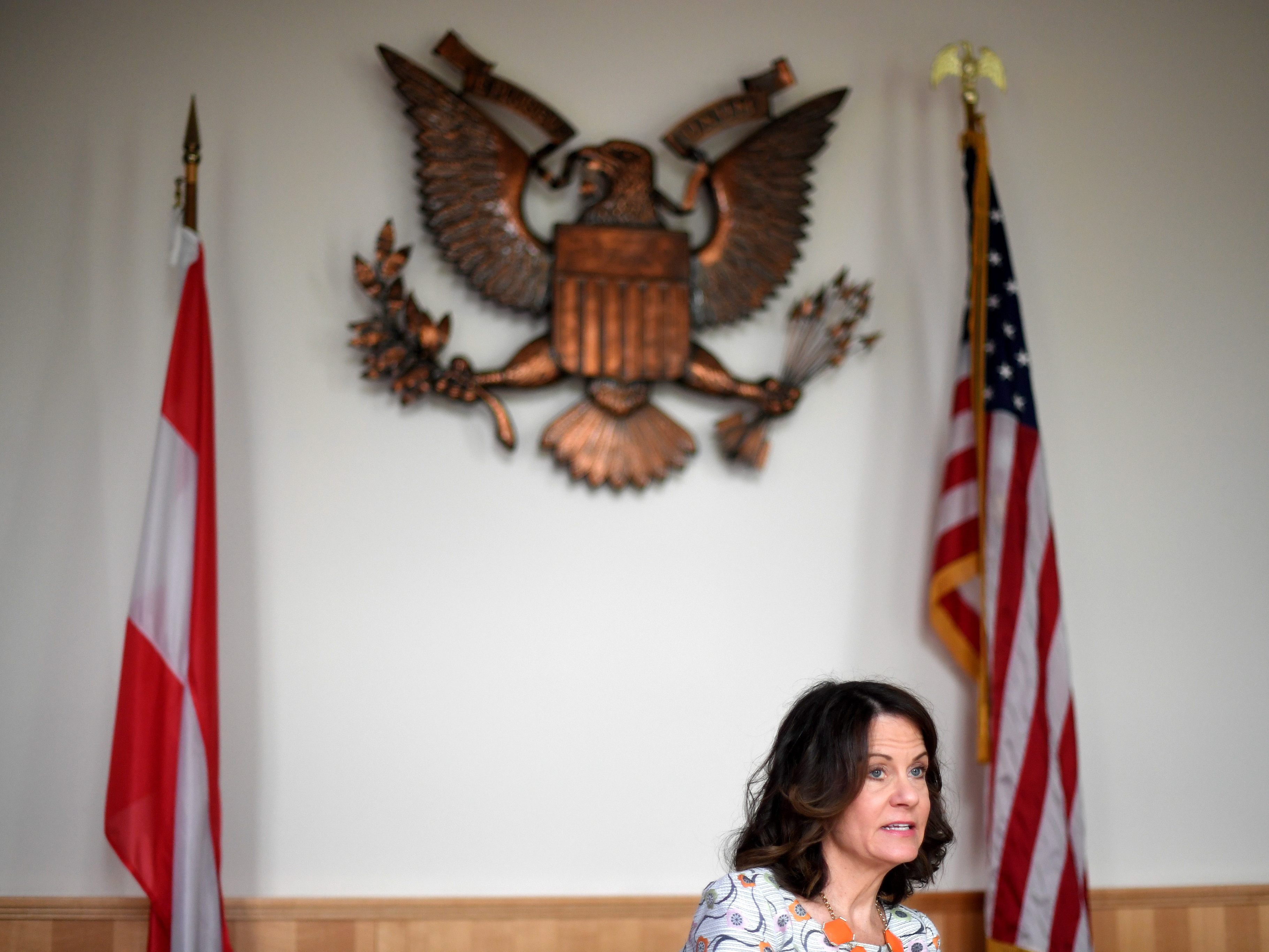 Robin Dunnigan ist Geschäftsträgerin der US-Botschaft in Wien. Robin Dunnigan ist Geschäftsträgerin der US-Botschaft in Wien.