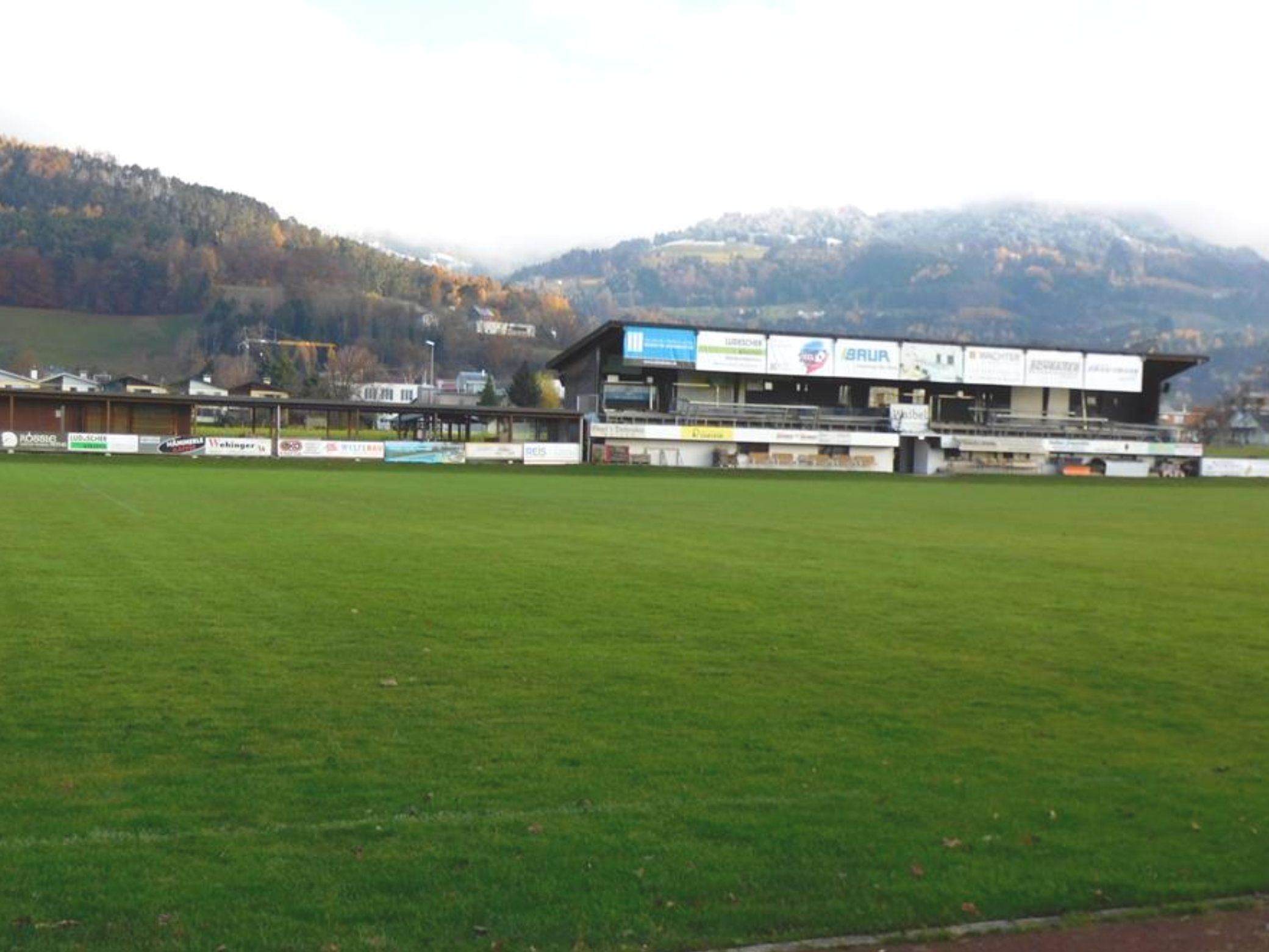 Am Sportplatz Röthis soll ein neues Clubheim gebaut werden