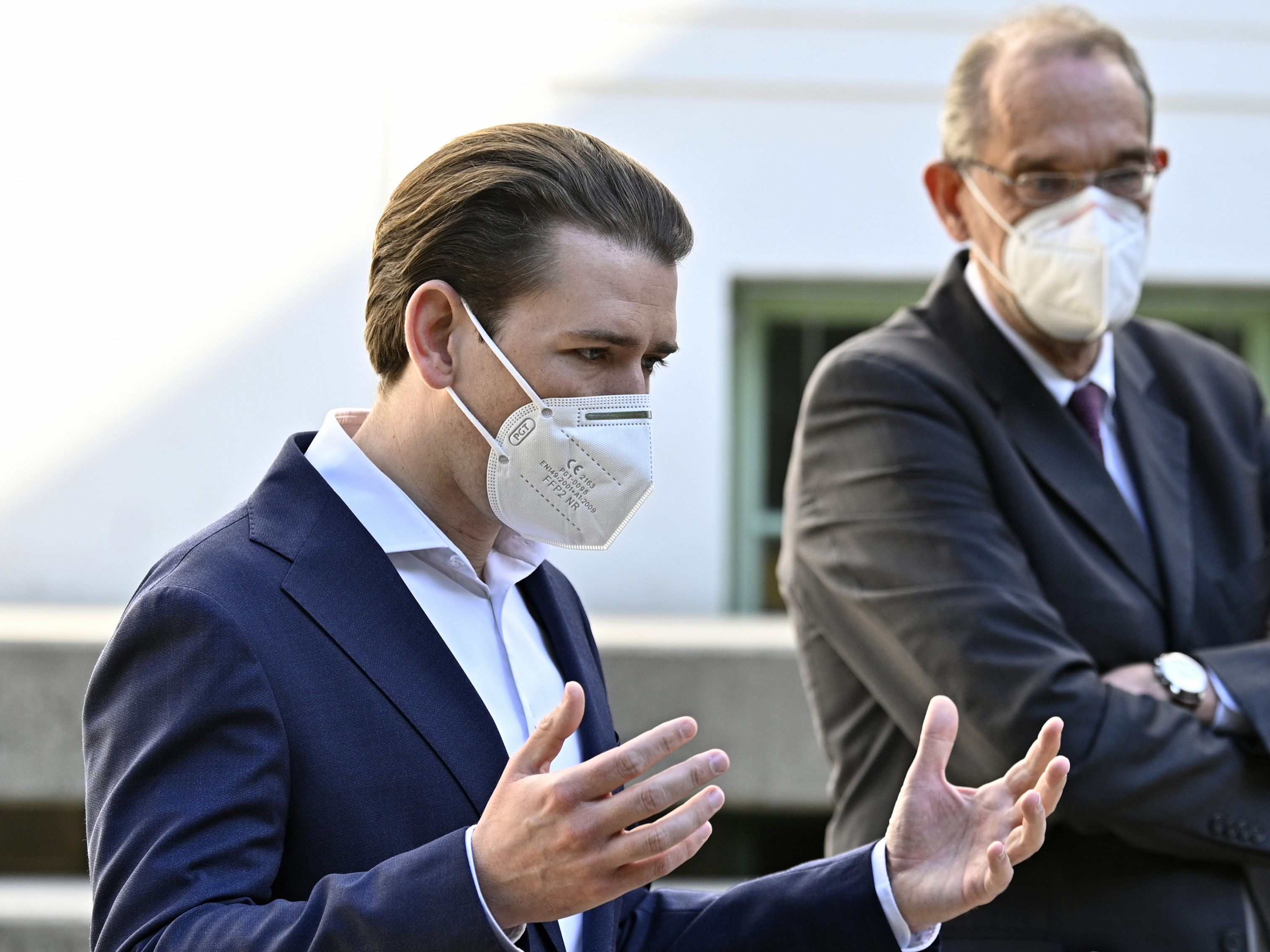 Sebstian Kurz und Heinz Faßmann geben heute eine Pressekonferenz.