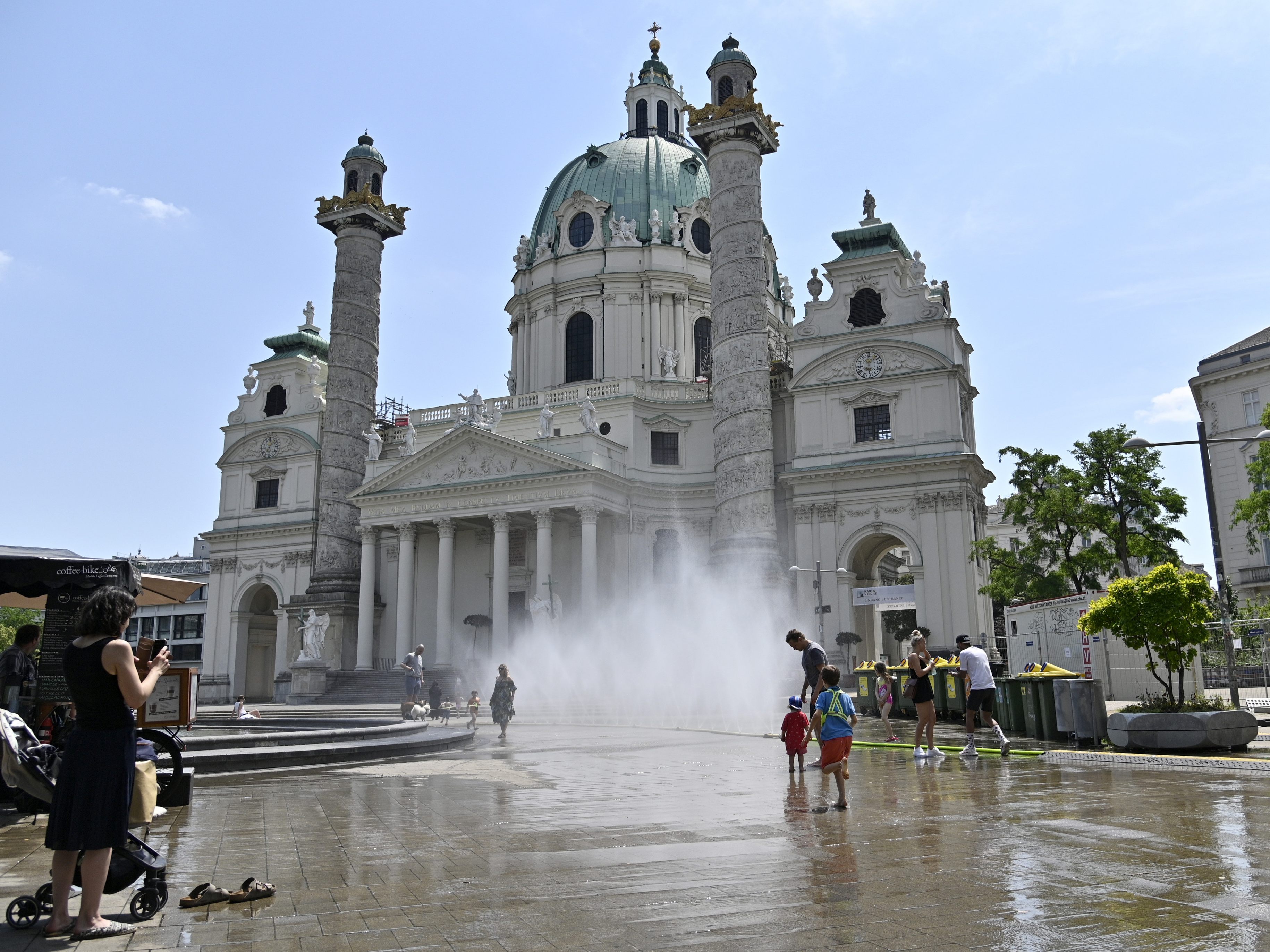 In der kommenden Woche bleibt es in Wien heiß.