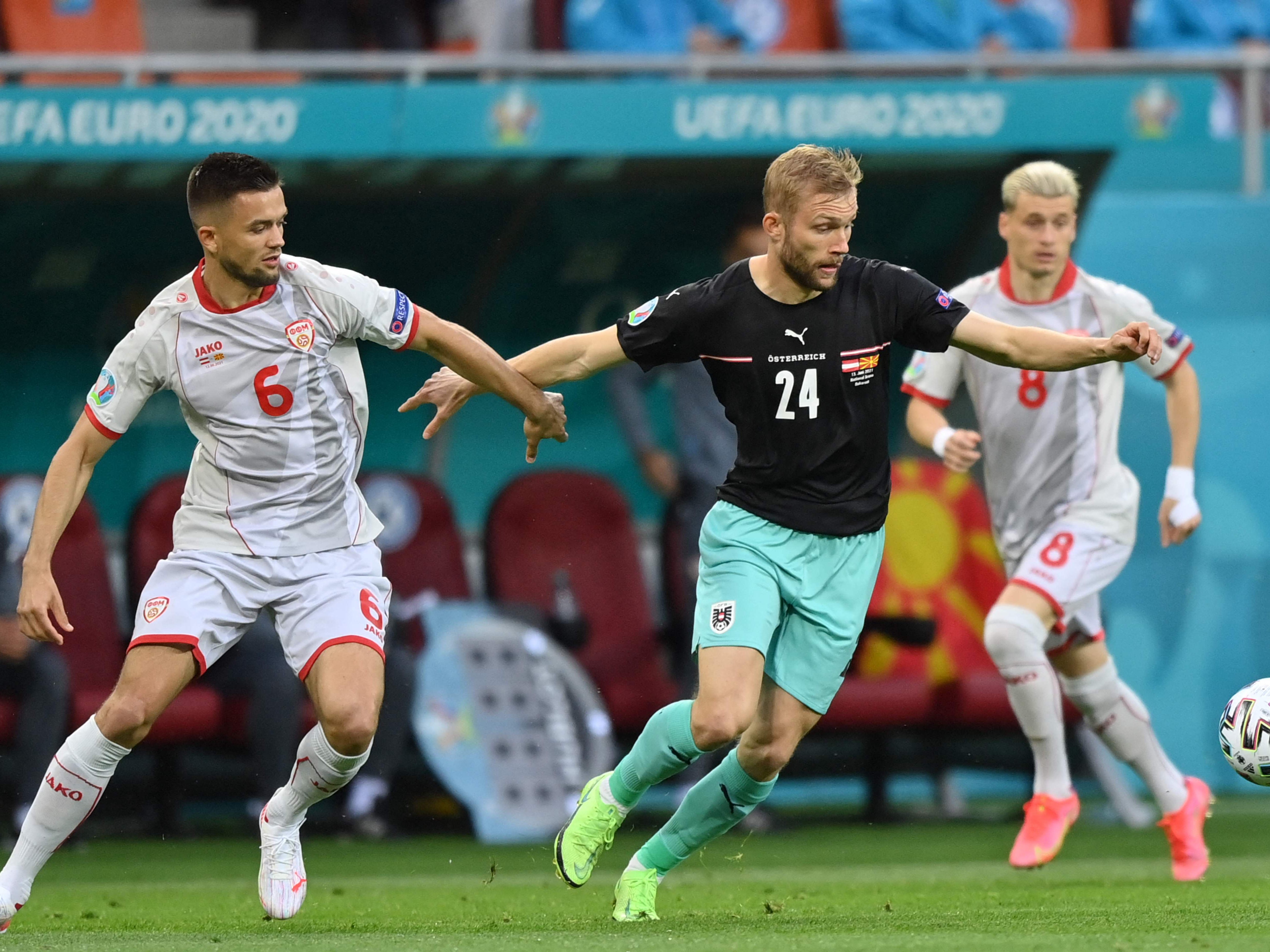 Österreich trifft heute auf Nordmazedonien. Österreich trifft heute auf Nordmazedonien.