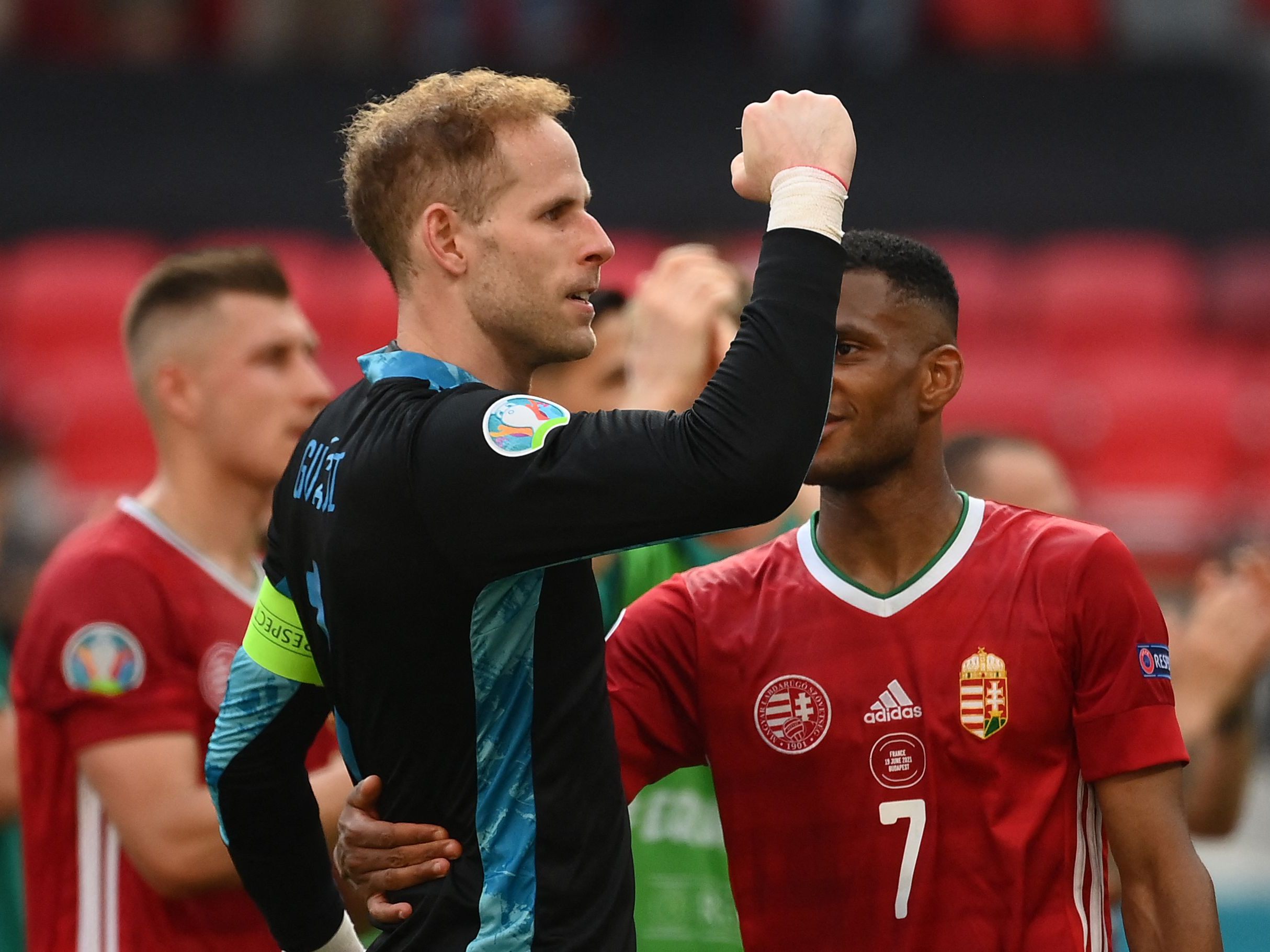Frankreich und Ungarn trennen sich 1:1.