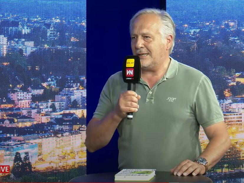 Conrad Amber zu Gast bei "Vorarlberg LIVE". Conrad Amber zu Gast bei "Vorarlberg LIVE".