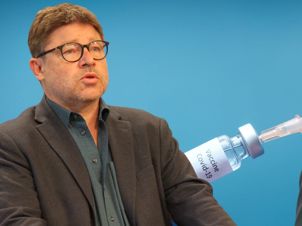 Burkhard Walla und Martina Rüscher geben heute eine Pressekonferenz.