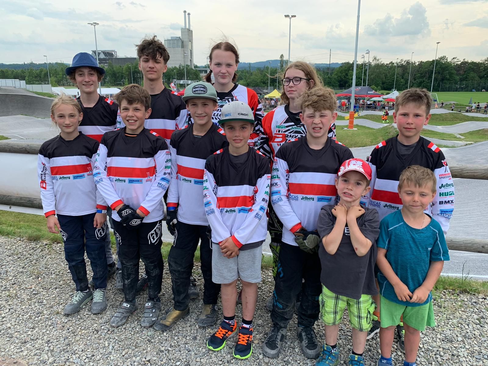 Gute Leistungen des BMX-Sparkassenteams in Weinfelden