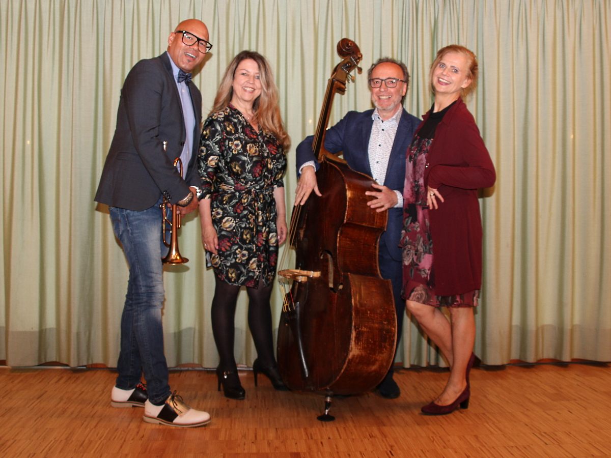 Amik Guerra, Yasmin Ritter, Rosario Bonaccorso und Renate Bauer Amik Guerra, Yasmin Ritter, Rosario Bonaccorso und Renate Bauer