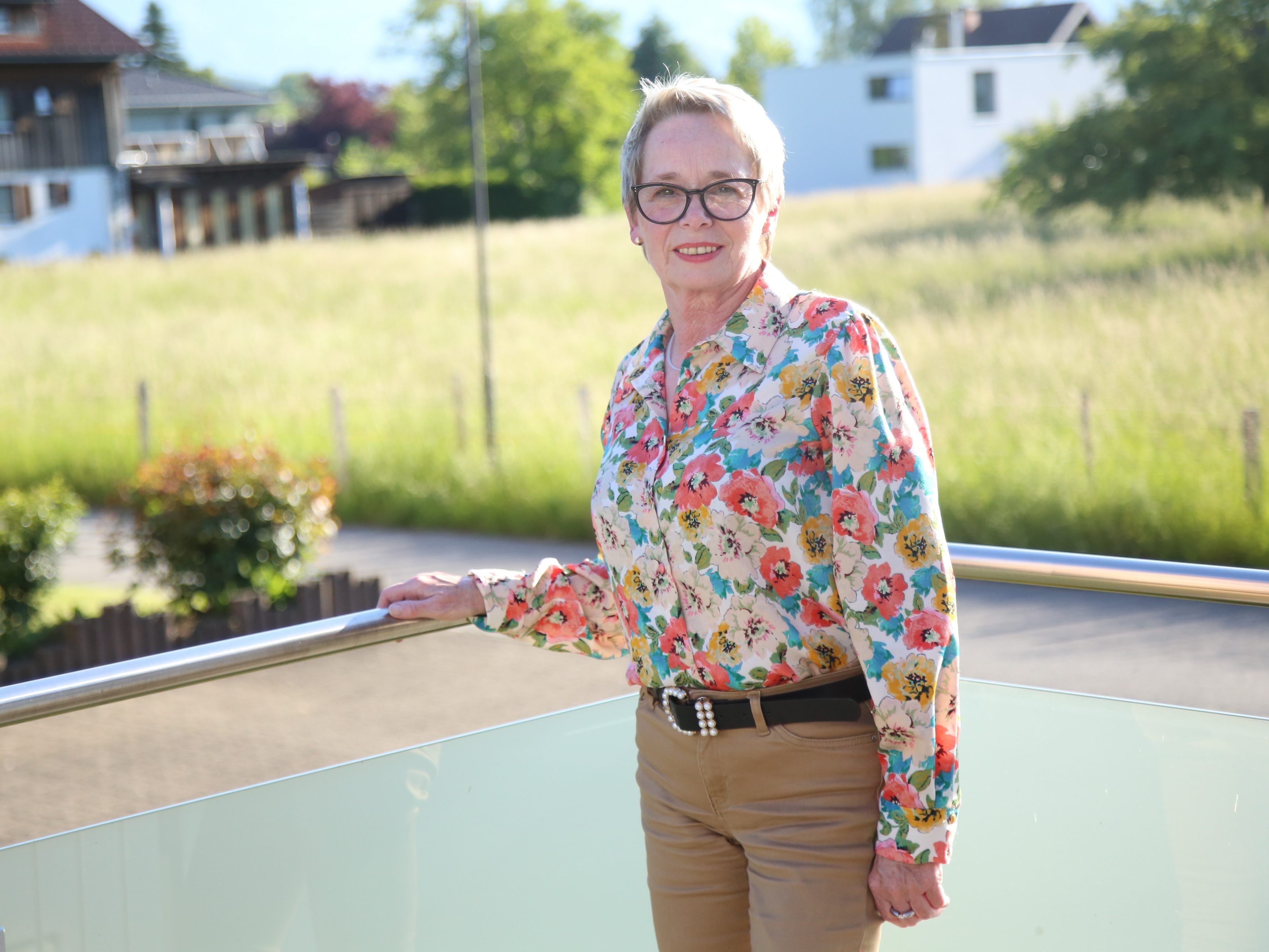 Silvia Fröhle bekleidet seit Frühling das Amt der Ortsvorsteherin in Nofels. Silvia Fröhle bekleidet seit Frühling das Amt der Ortsvorsteherin in Nofels.