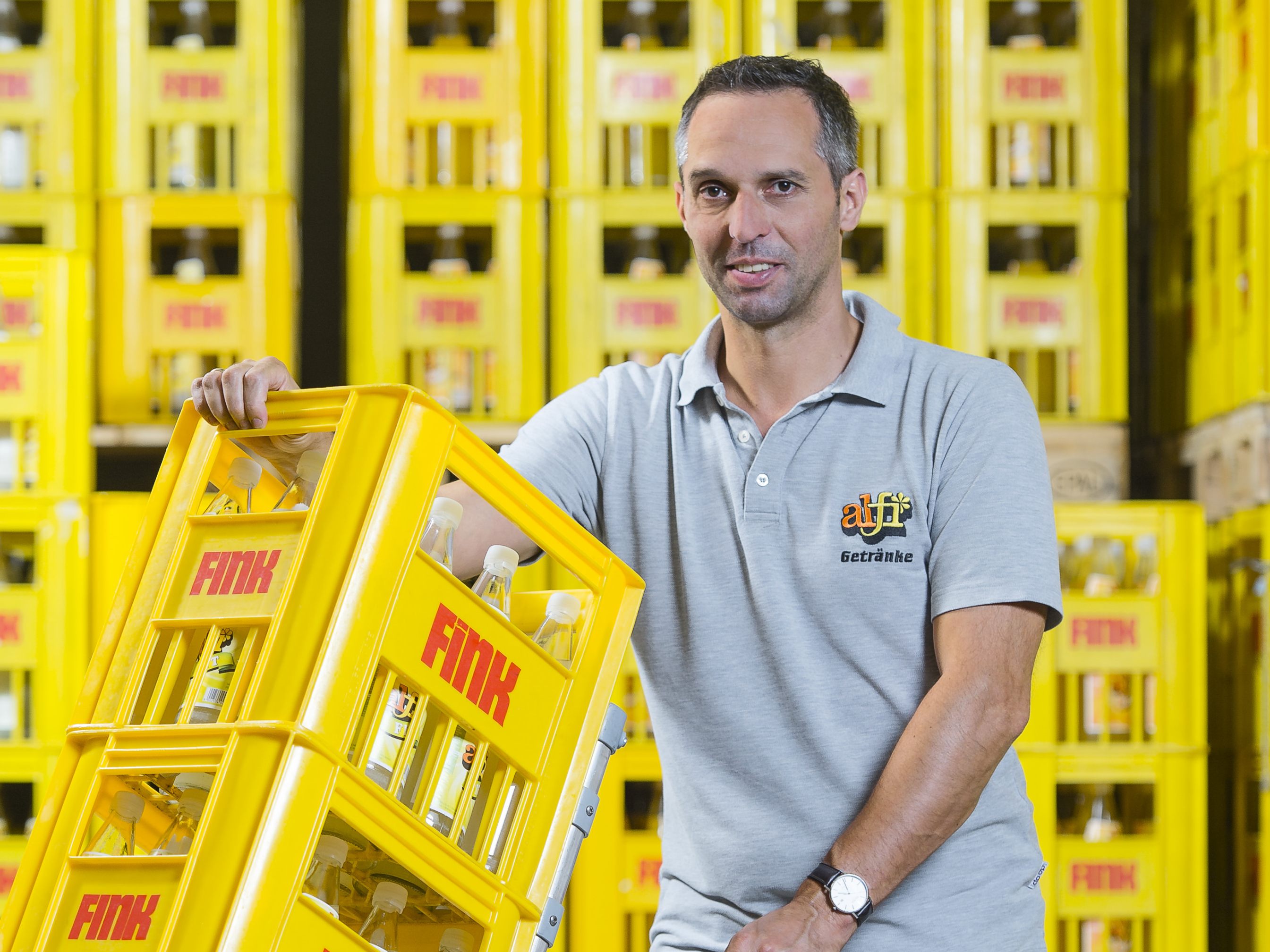 Joachim Fink, Geschäftsführer ALFI Getränke: „Wenn das Leben dir eine Zitrone schenkt, dann mach‘ Limonade daraus. Und genau das haben wir mit „ALFI FIT“ gemacht.