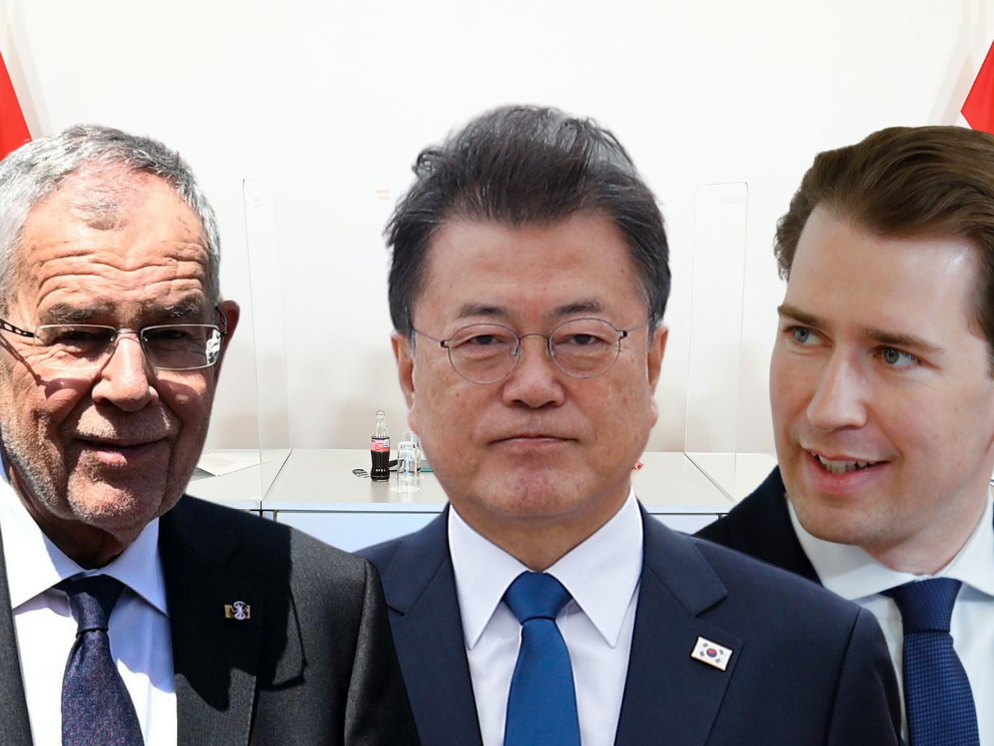 APA-Video überträgt das Pressegespräch mit dem Präsident der Republik Korea.