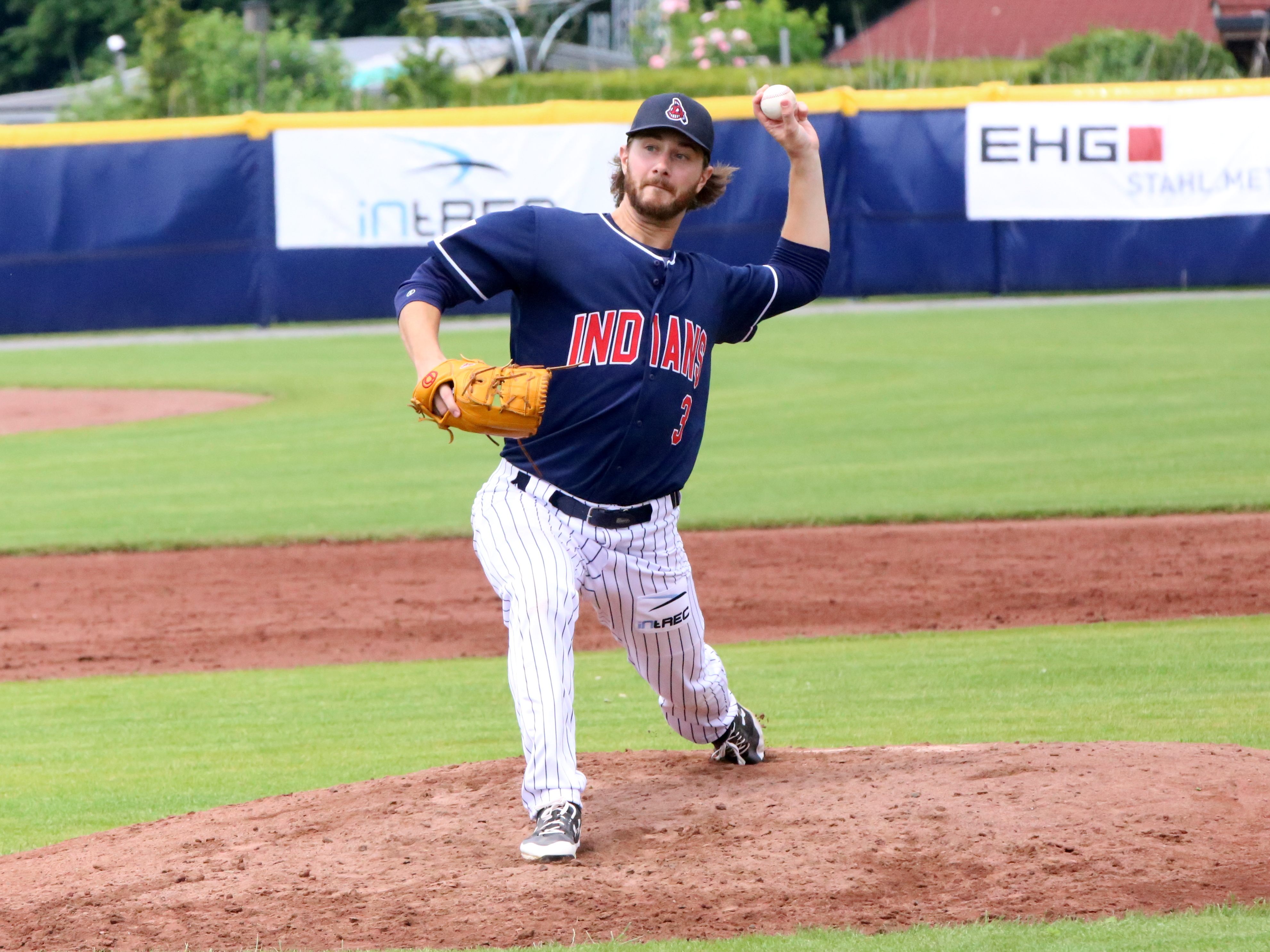 Pitcher Ryan Rupp zeigte im ersten Spiel gegen die A´s eine starke Leistung. Pitcher Ryan Rupp zeigte im ersten Spiel gegen die A´s eine starke Leistung.