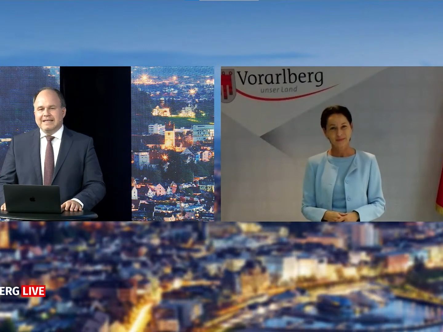 Martina Rüscher bei "Vorarlberg LIVE"