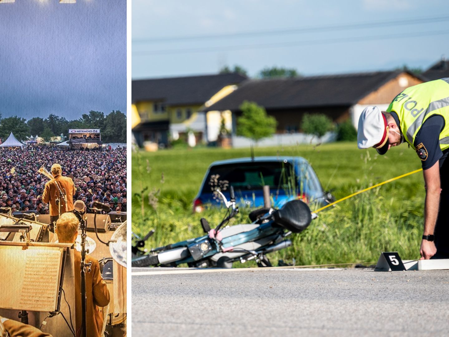 Der Unfall ereignete sich am Donnerstag in Oberösterreich. Der Unfall ereignete sich am Donnerstag in Oberösterreich.