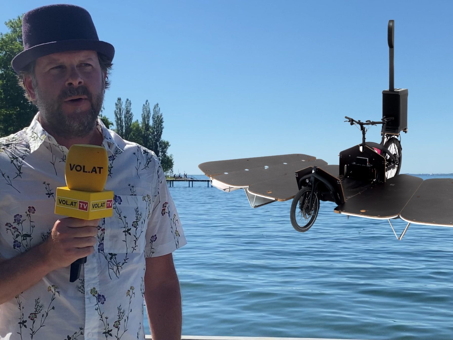 Peter Hörburger kehrt mit dem Freakwave Festival nach Bregenz zurück. Und hat VeloStages dabei.