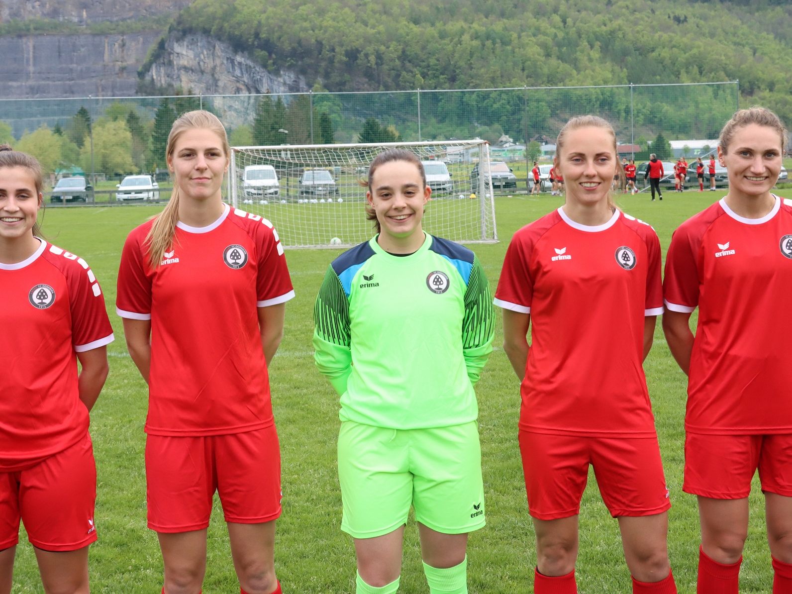 Die fünf Legionärinnen von FC Dornbirn. Die fünf Legionärinnen von FC Dornbirn.