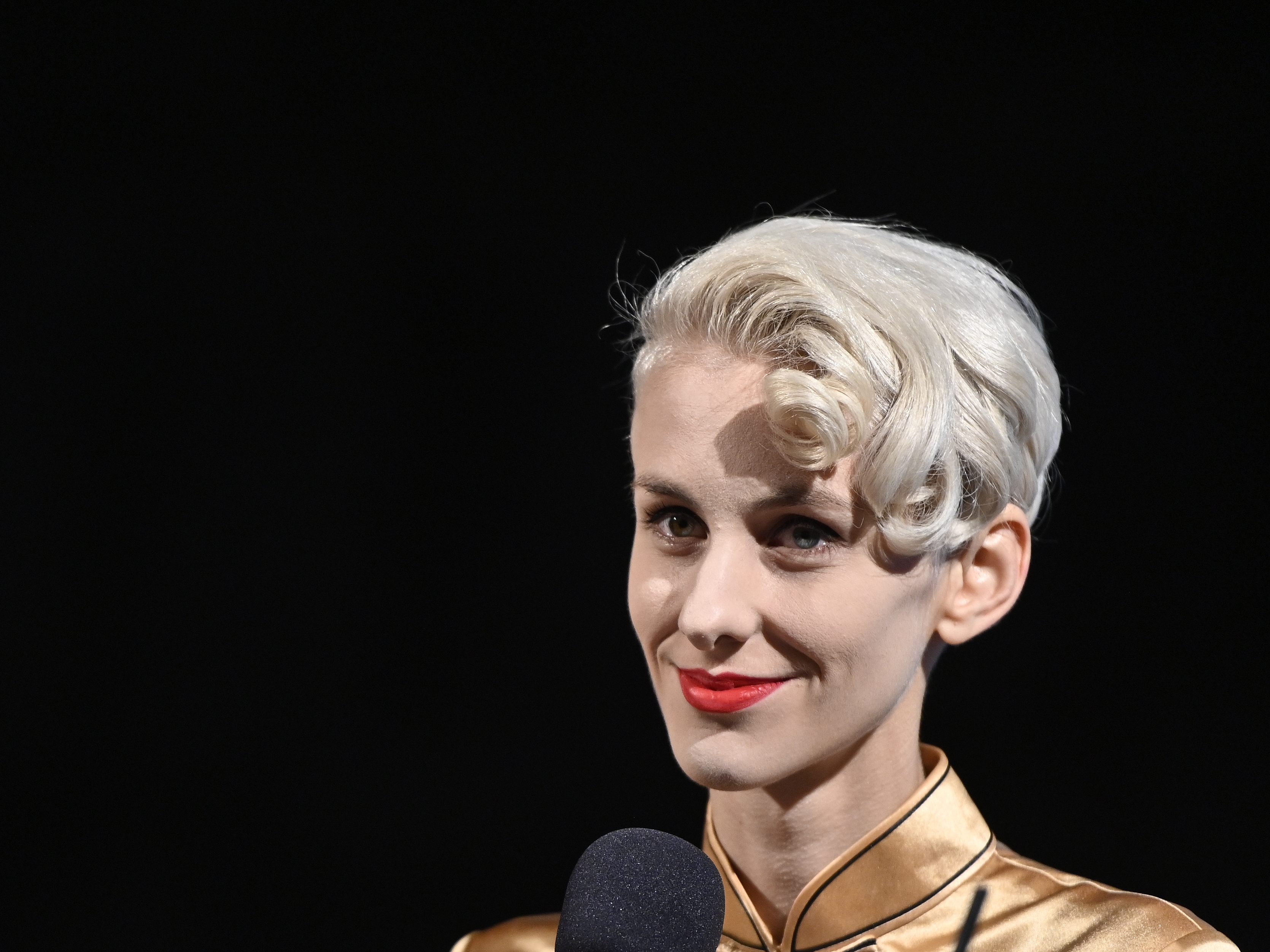 Lisa Eckhart ist heute im Theater im Park zu sehen. Lisa Eckhart ist heute im Theater im Park zu sehen.