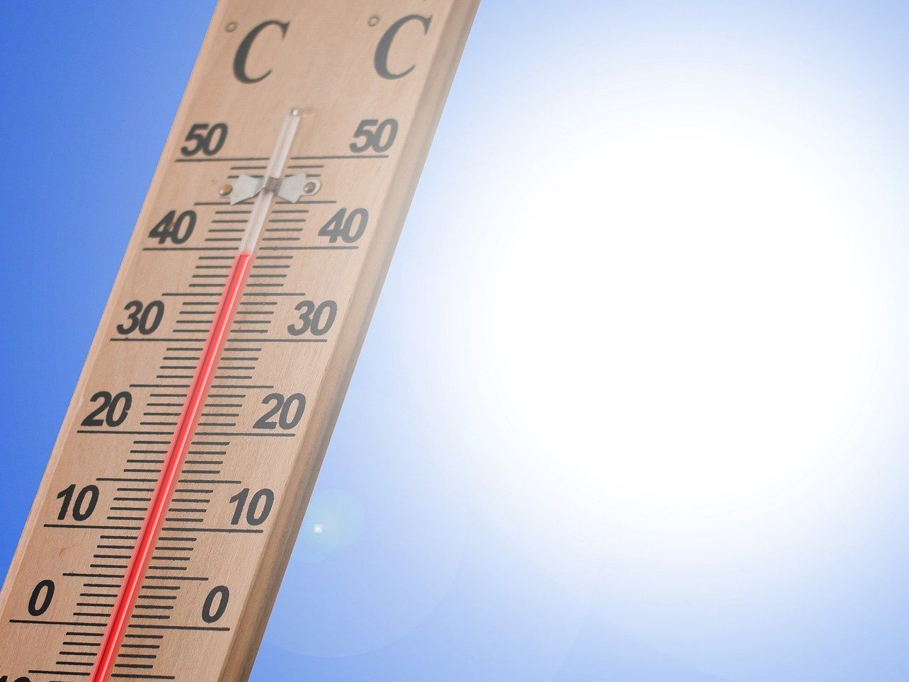 Bis zu 37 Grad sind möglich. Bis zu 37 Grad sind möglich.