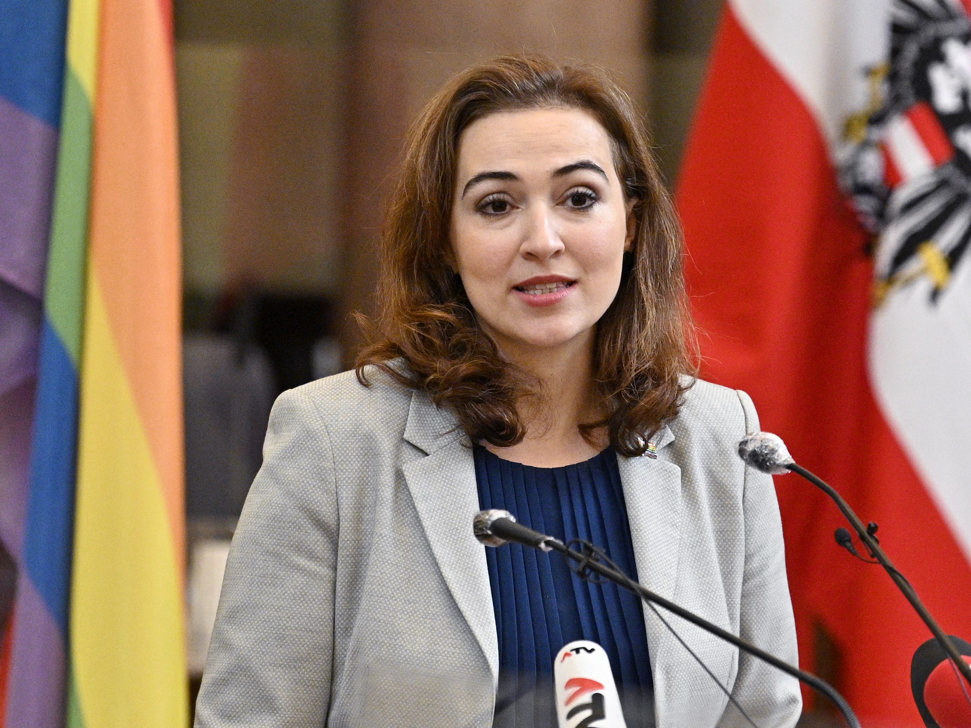 Justizministerin Zadic sprach von einem dunklen Kapitel der Zweiten Republik.