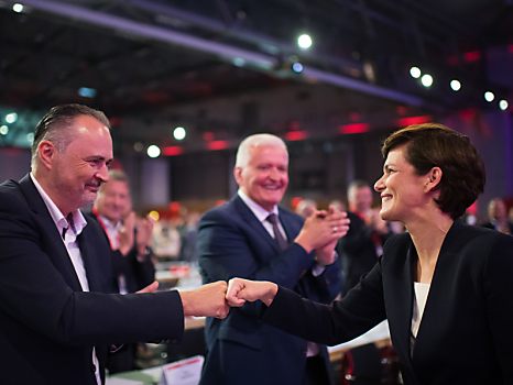 Am Parteitag lächelten sie noch: Doskozil und Rendi-Wagner