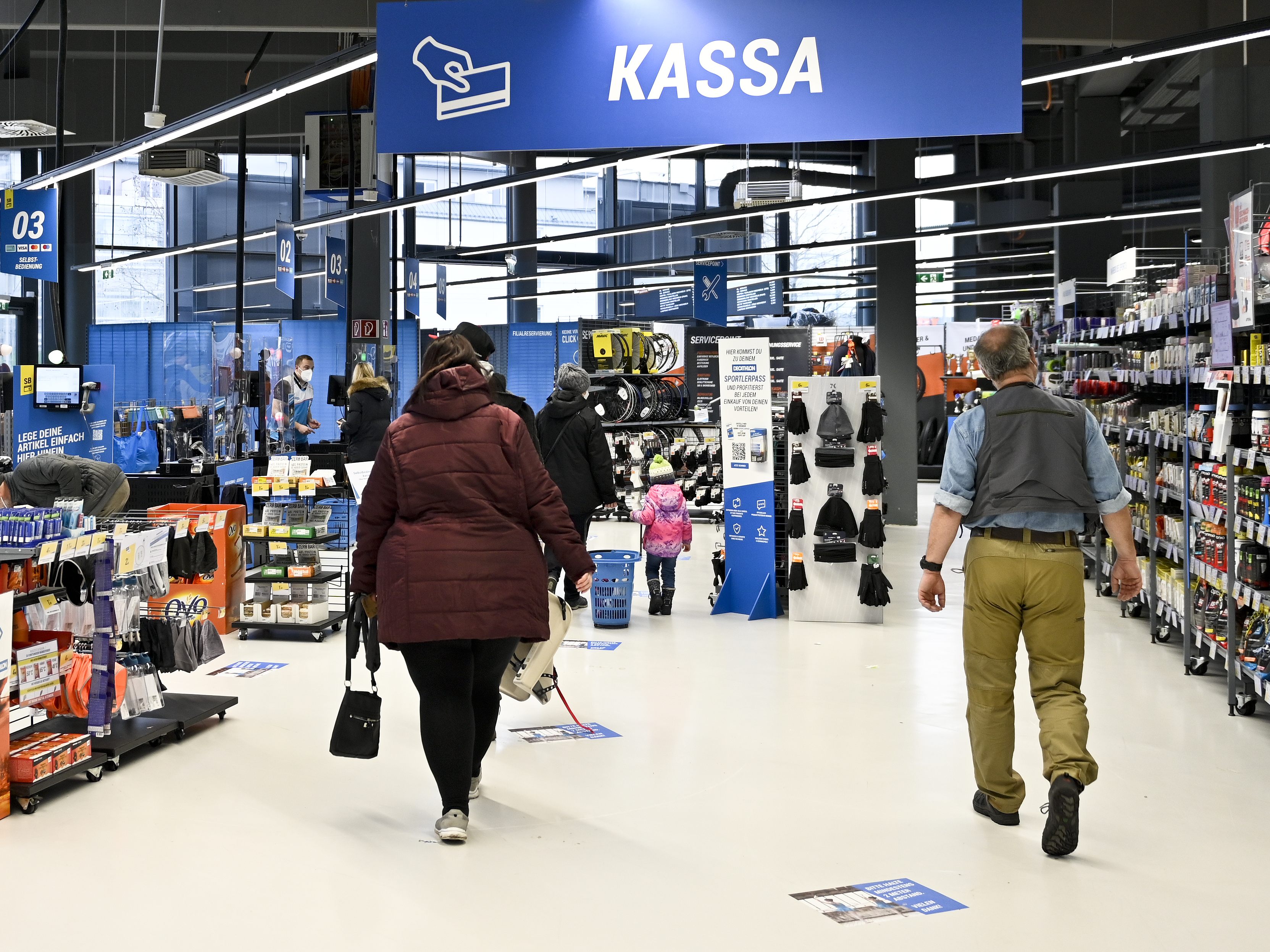 Im Sporthandel läuft es derzeit wieder gut.