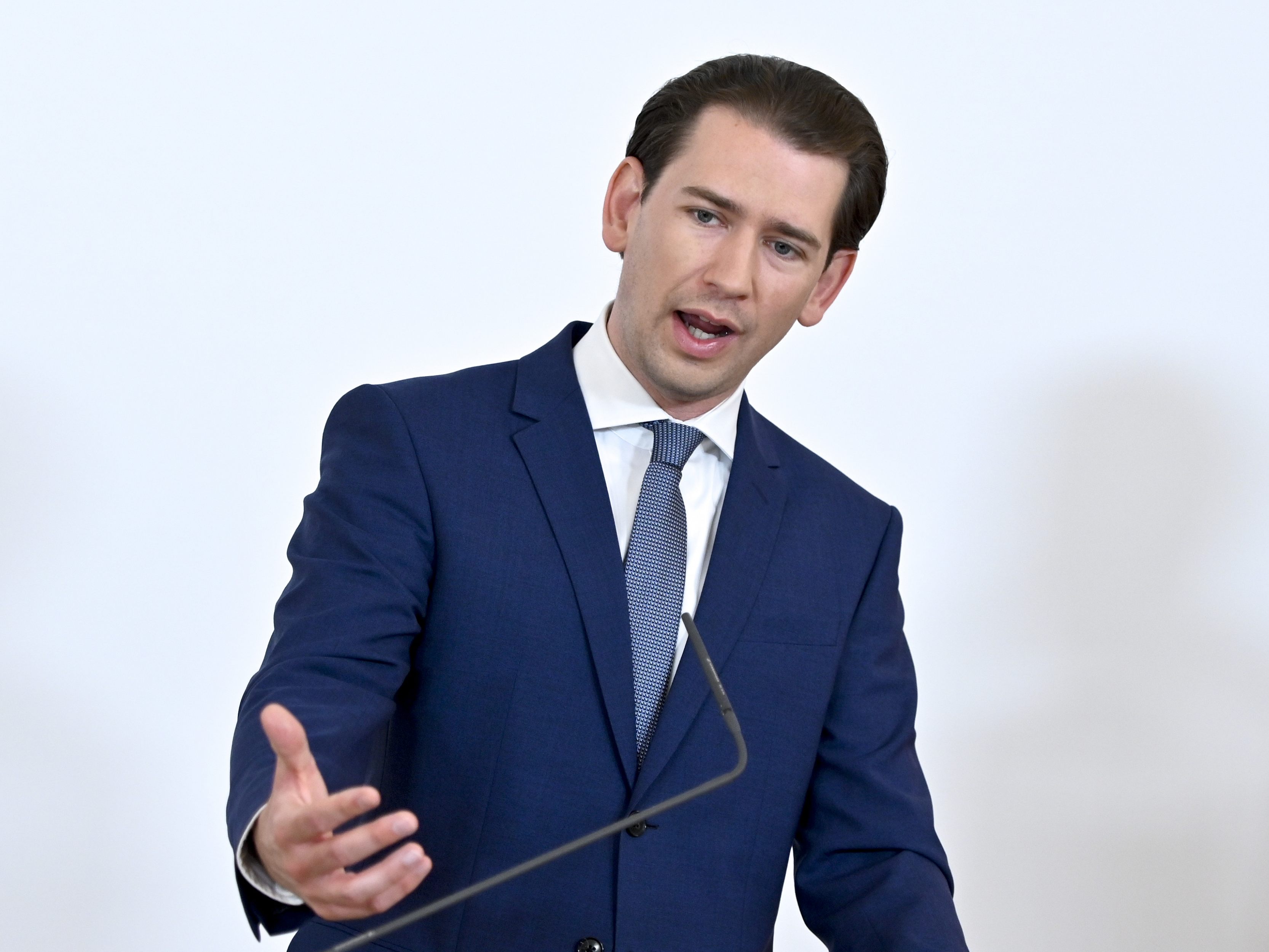 Ein Fragezeichen steht hinter der Erkrankung von Sebastian Kurz. Ein Fragezeichen steht hinter der Erkrankung von Sebastian Kurz.
