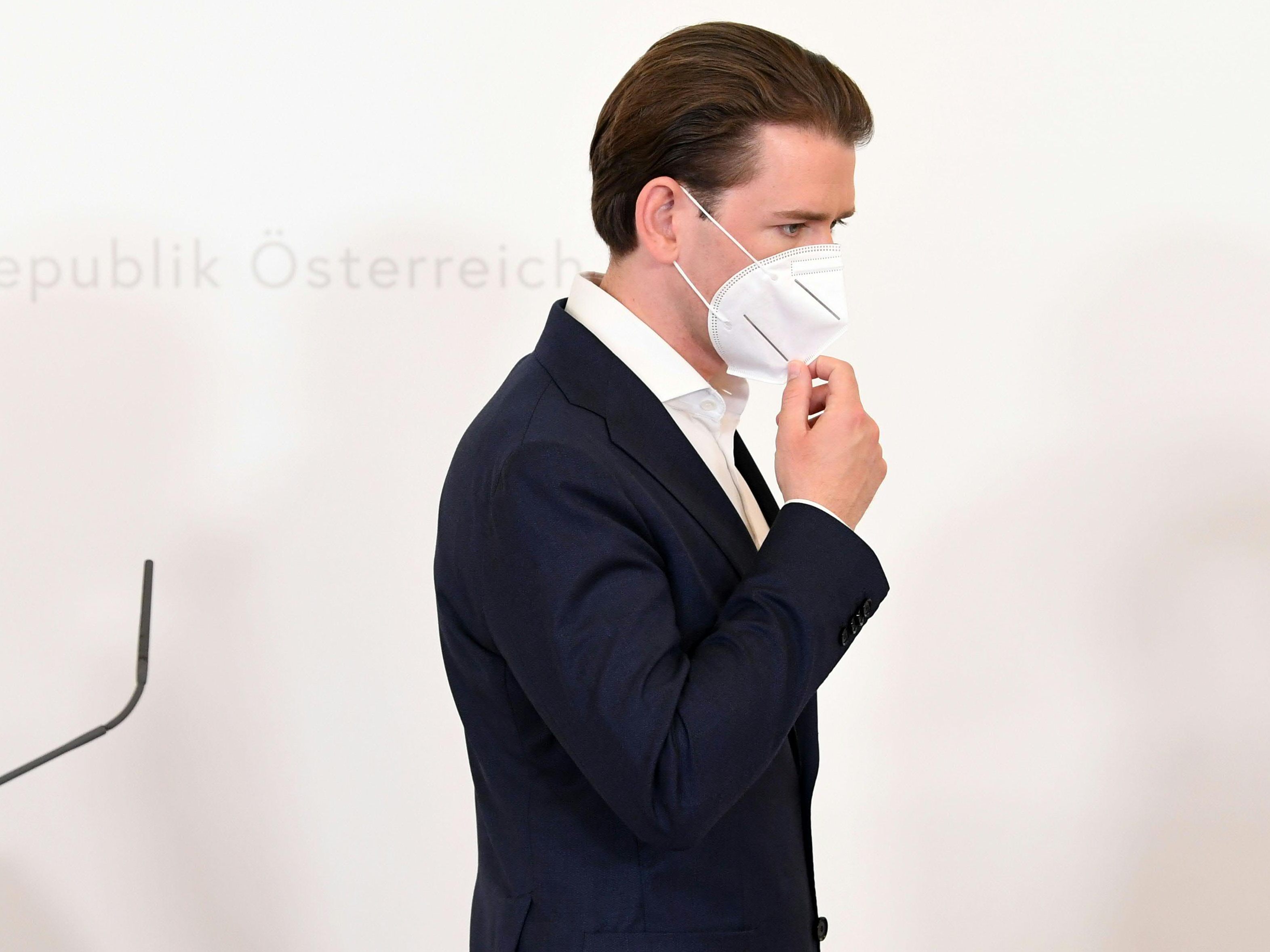Corona: Sebastian Kurz blickte in die Zukunft. Corona: Sebastian Kurz blickte in die Zukunft.