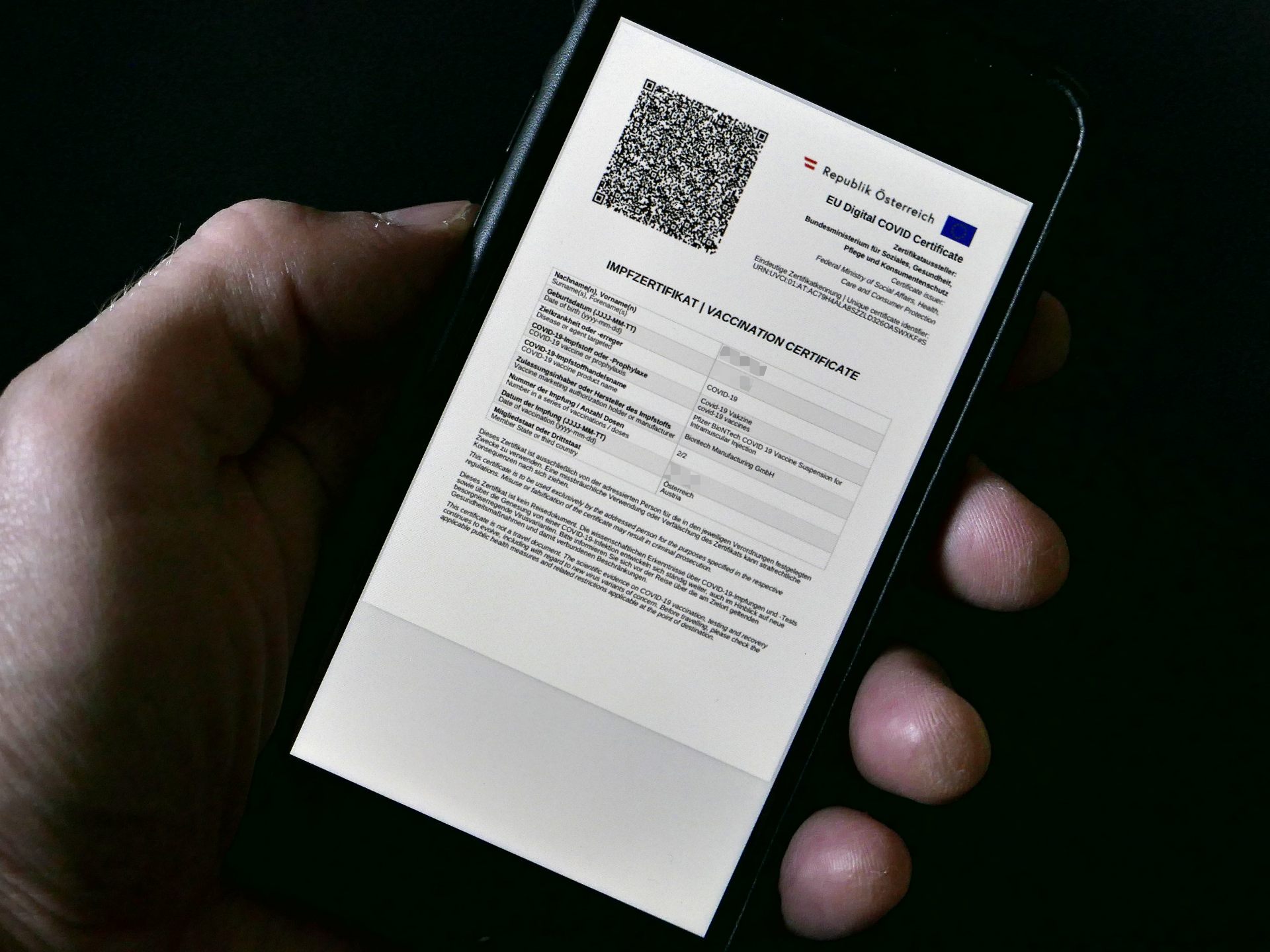 Grüner Pass: App zur Speicherung der Corona-Zertifikate ...