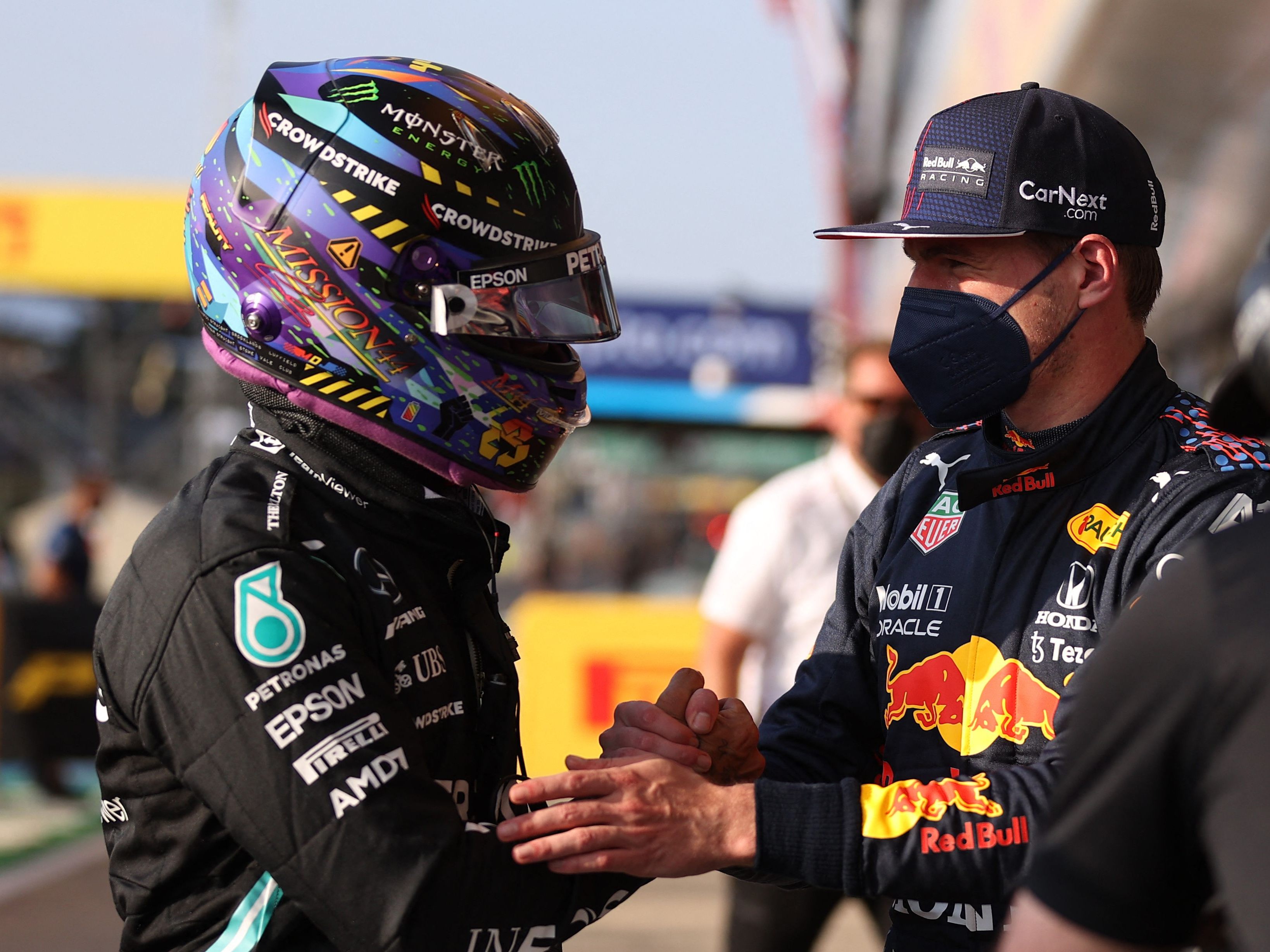 Lewis Hamilton holt sich in der Quali Startplatz 1. Lewis Hamilton holt sich in der Quali Startplatz 1.