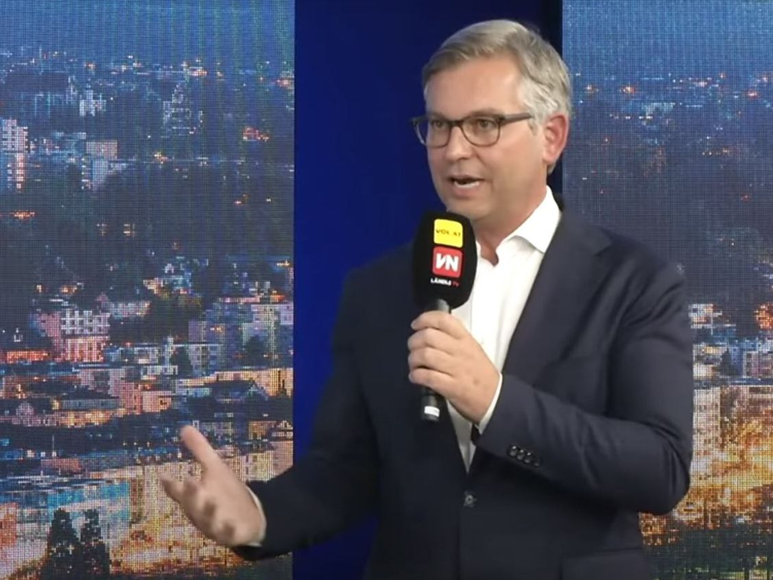 Staatssekretär Magnus Brunner bei "Vorarlberg LIVE"