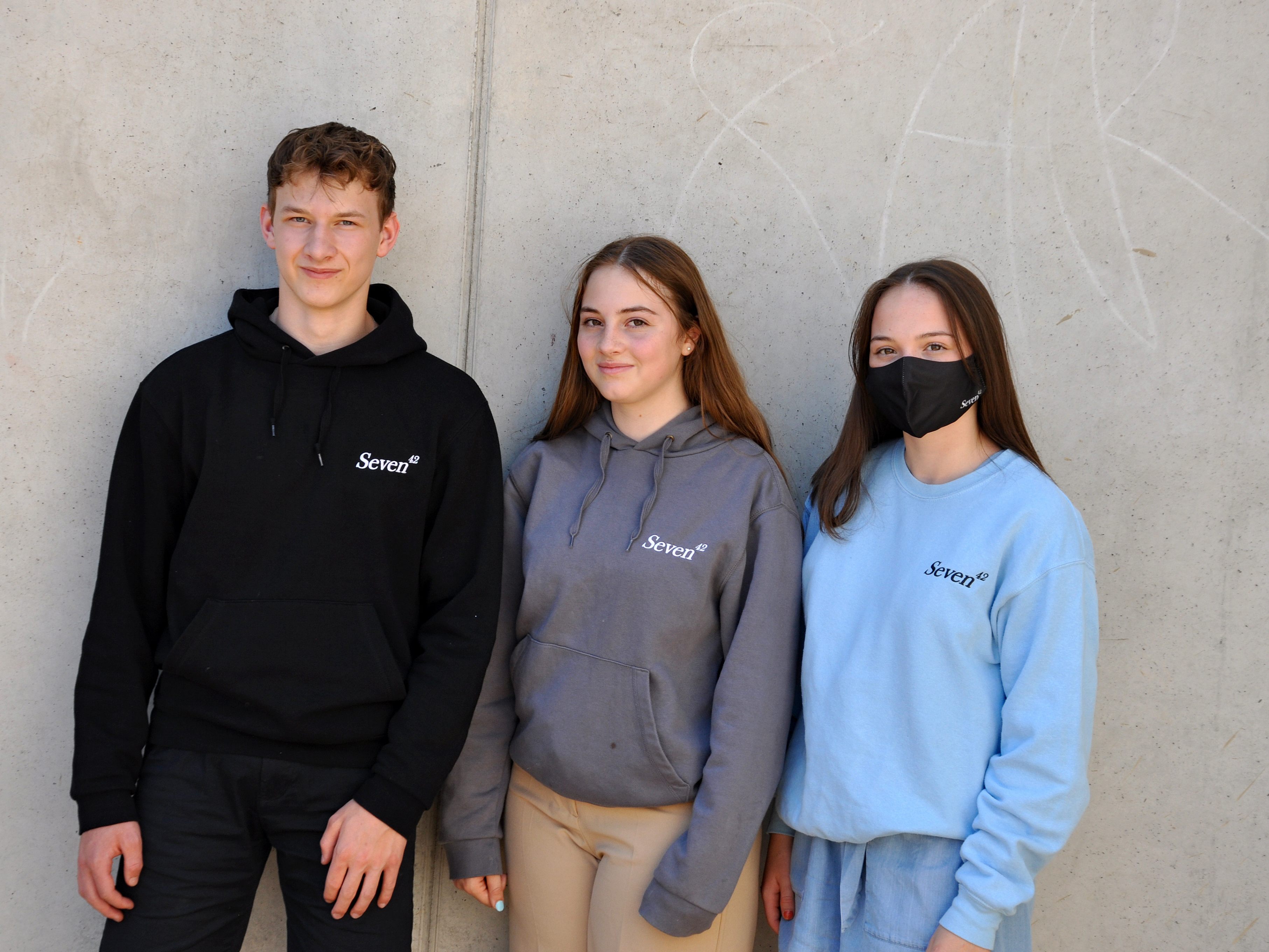 Die Schüler haben sich selbst um alles gekümmert – von der Idee bis zum Verkauf.