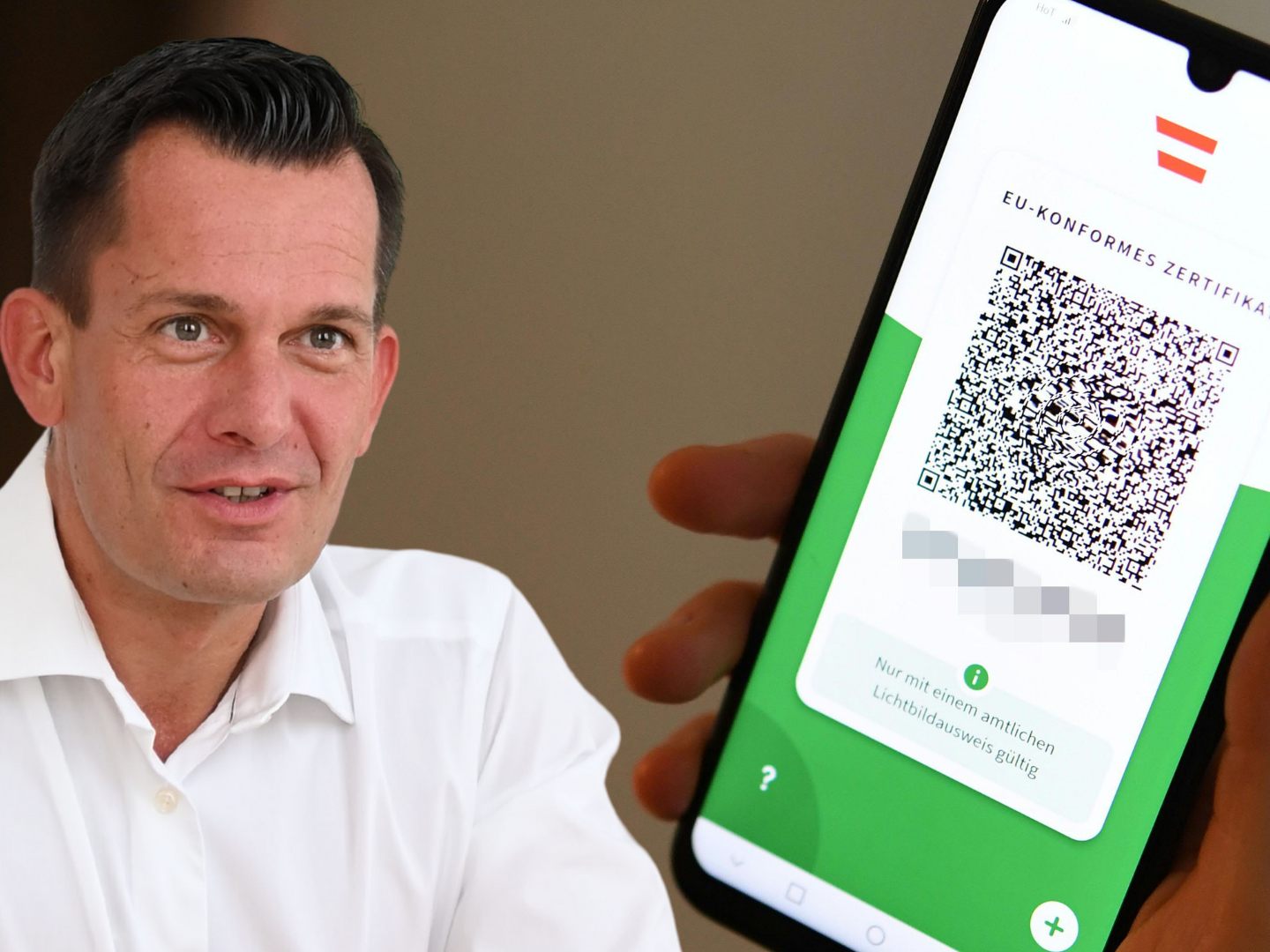 Der "Grüne Pass" ist auch als App verfügbar.
