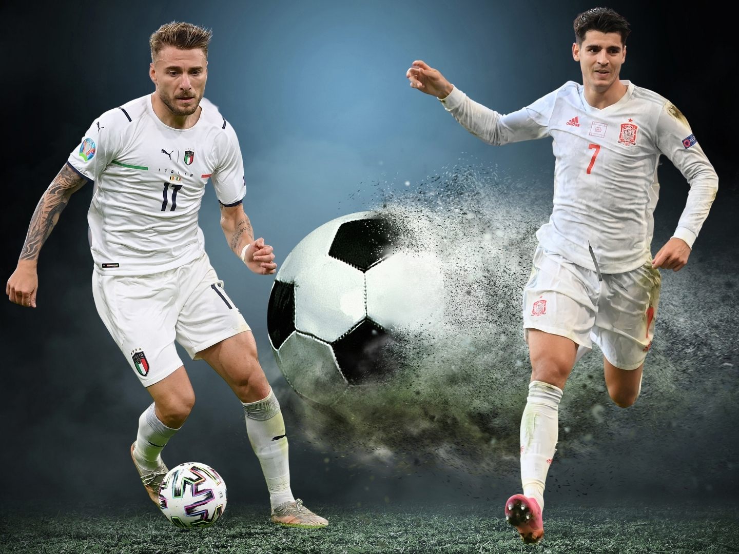 Italien gegen Spanien: Welche Mannschaft wird das Match heute gewinnen? Italien gegen Spanien: Welche Mannschaft wird das Match heute gewinnen?