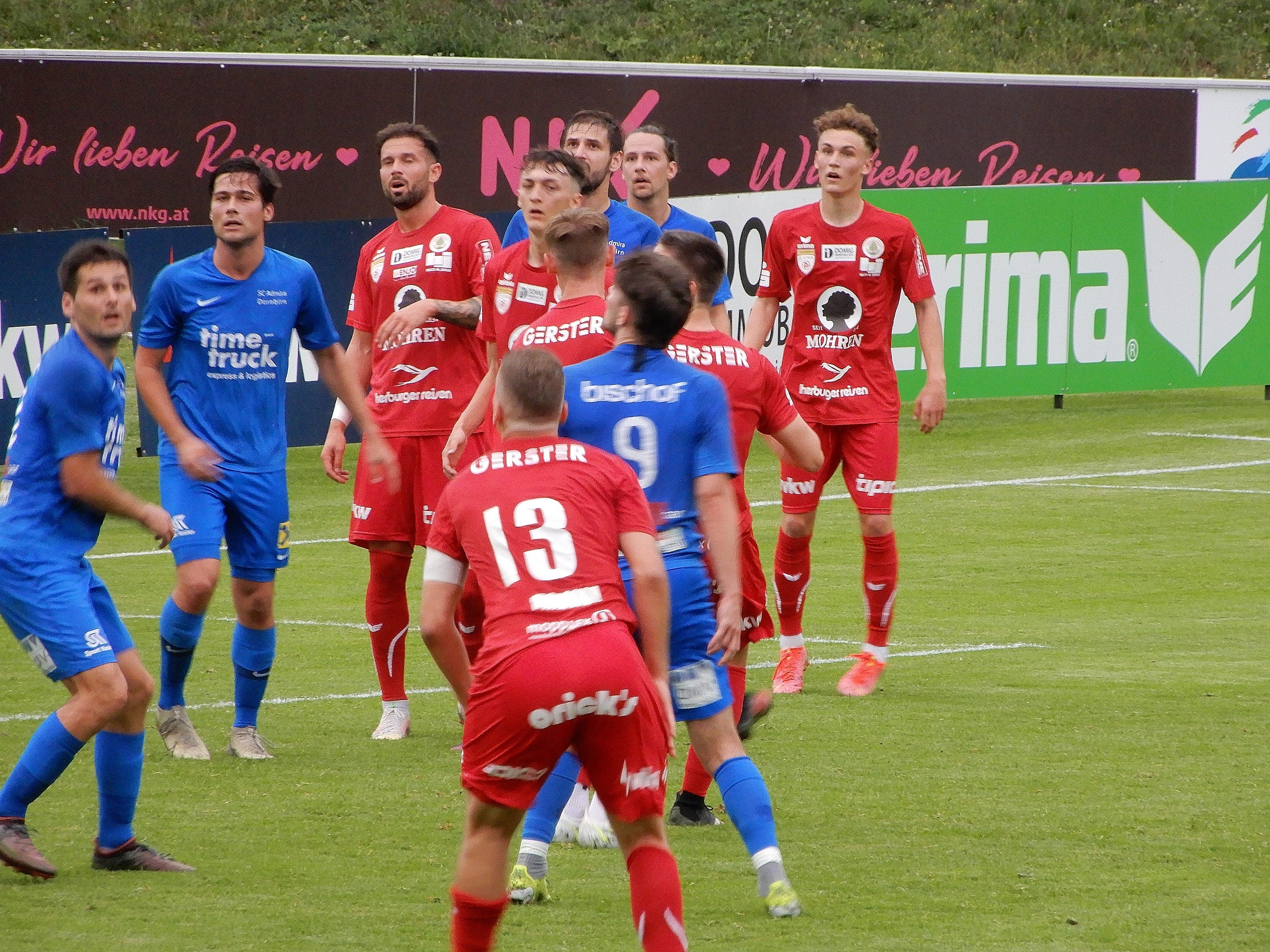Beste Fußballunterhaltung war den Zuschauern vergangenen Samstag beim Stadtderby FC Dornbirn gegen SC Admira Dornbirn geboten.
