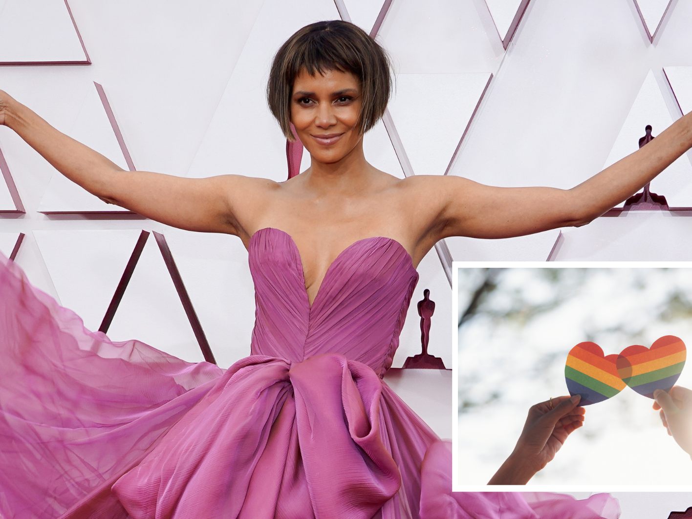 Halle Berry zeigt der LGBTIQ+ Community ihre Unterstützung.