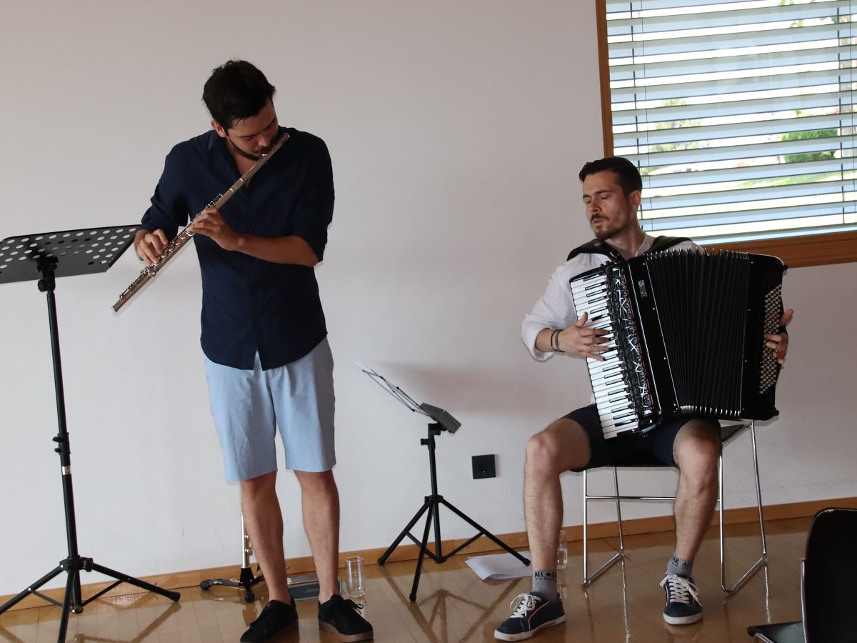 Juan Carlos Dioz-Bueno und Raphael Brunner begeisterten das Publikum. Juan Carlos Dioz-Bueno und Raphael Brunner begeisterten das Publikum.